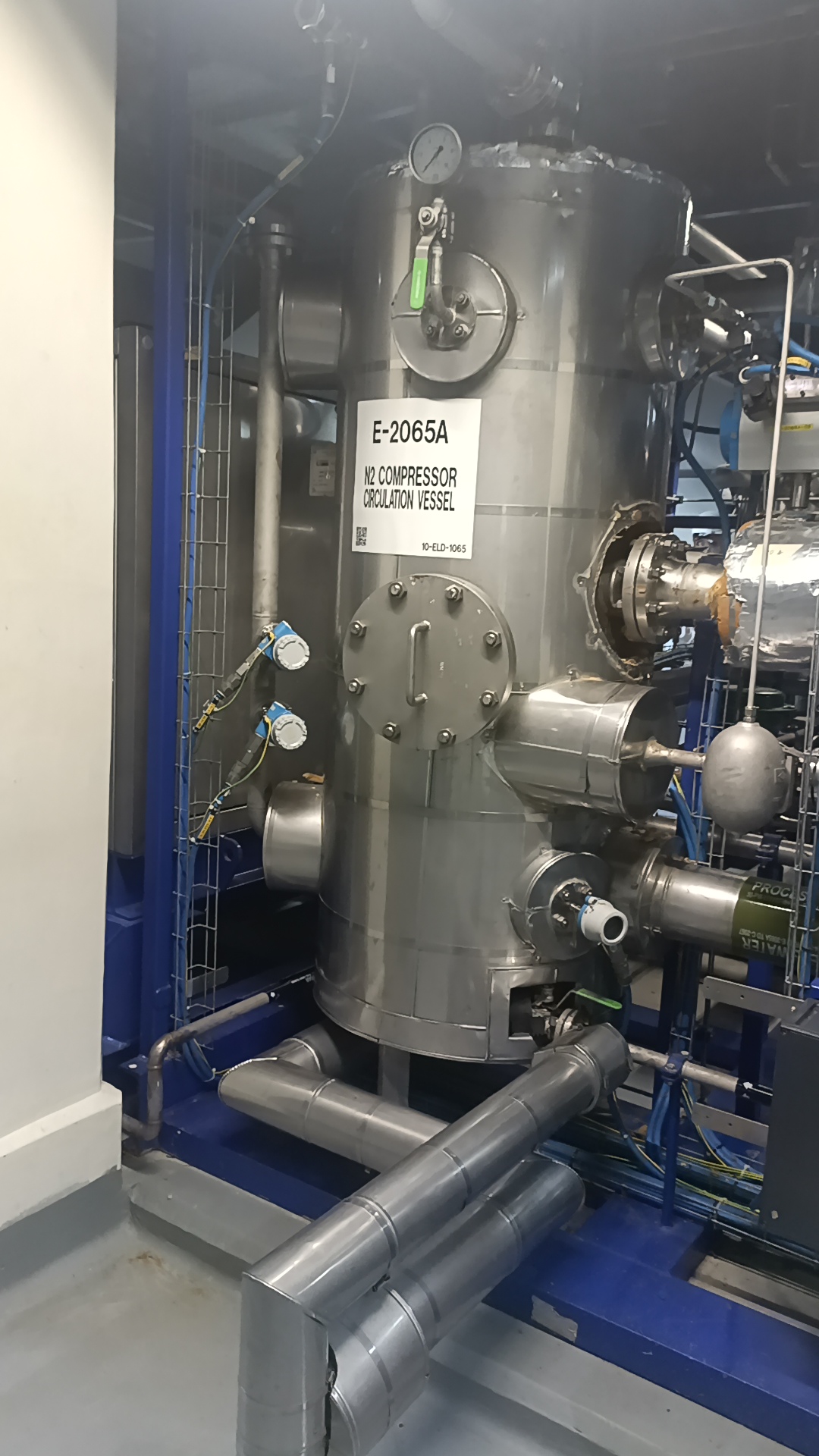 Used N2 Compressor Recycling Vessel - Harald Uebers - SG068 