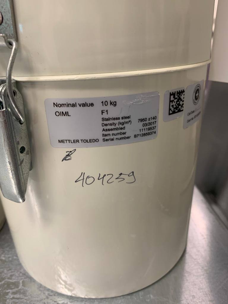 Used Calibration Weight - X07.072