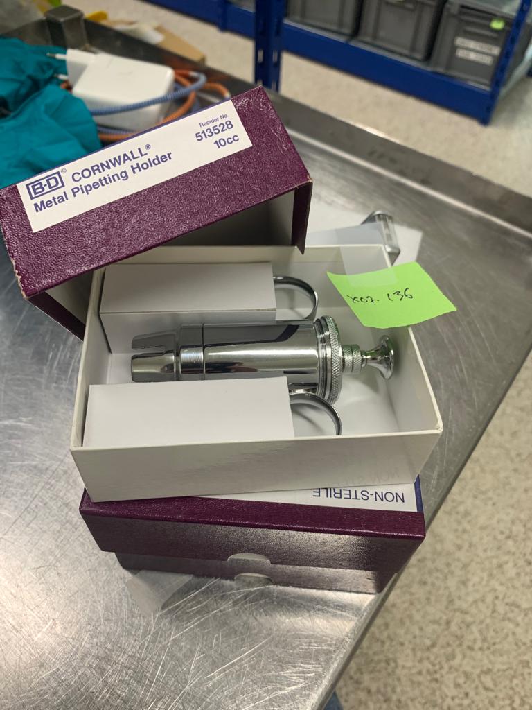 Used Metal Pipetting Holder Cornwall - X07.136