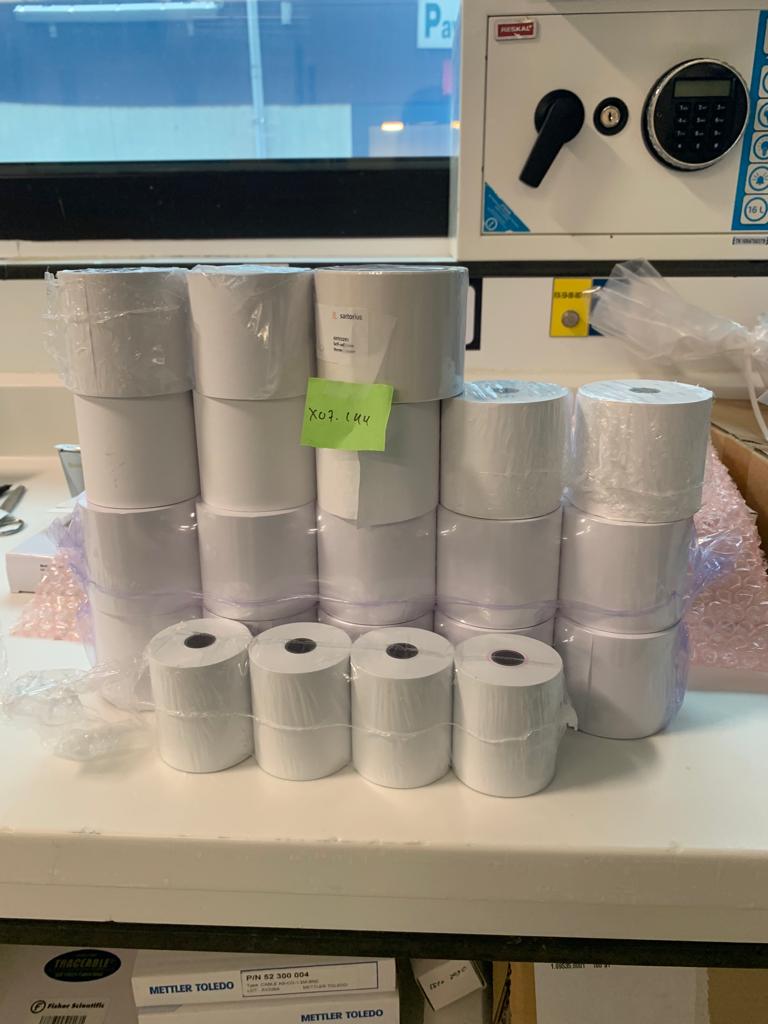 Used Self-Adhesive Paper - Sartorius - X07.144