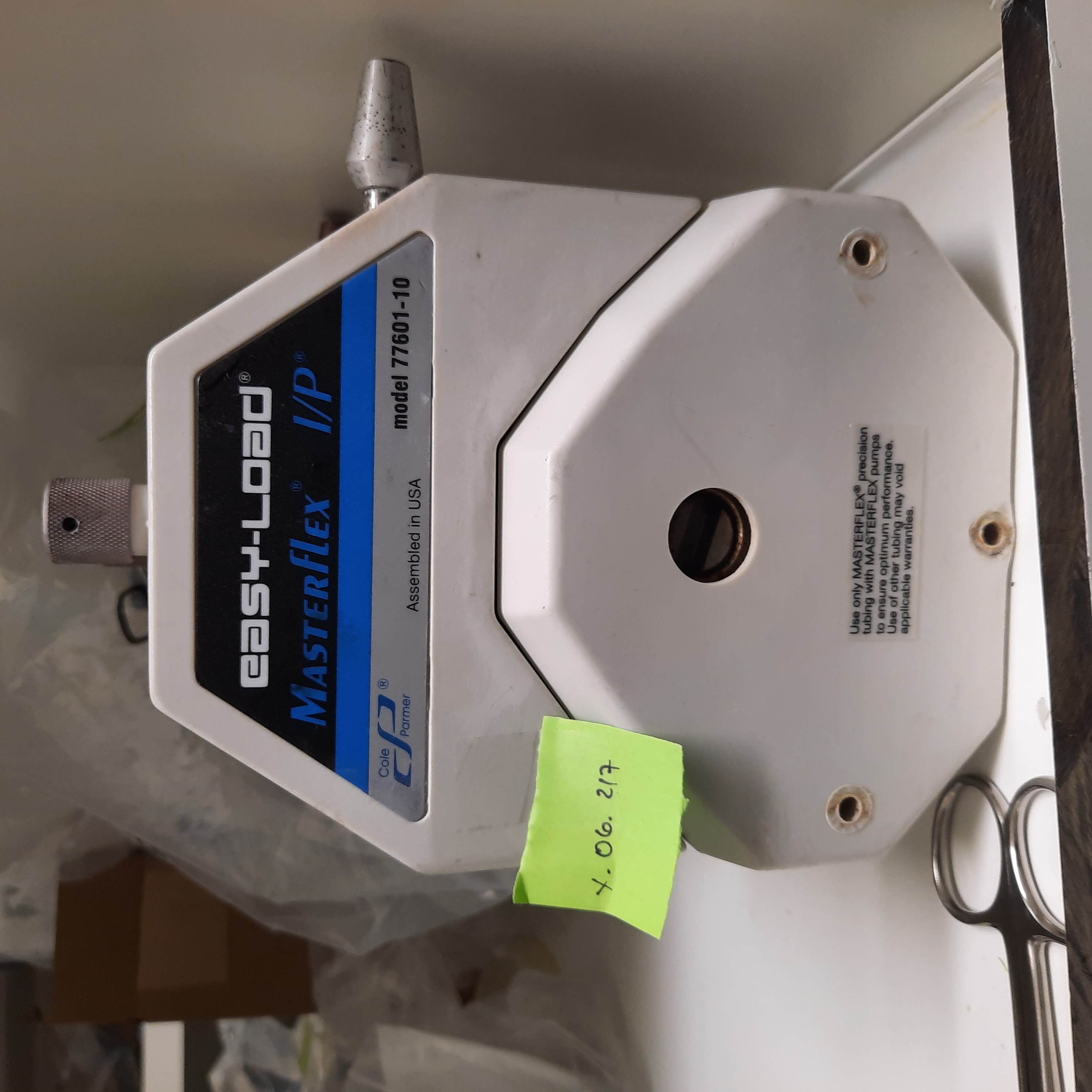 Used Peristaltic Pump Head - Masterflex I/P - X.06.217