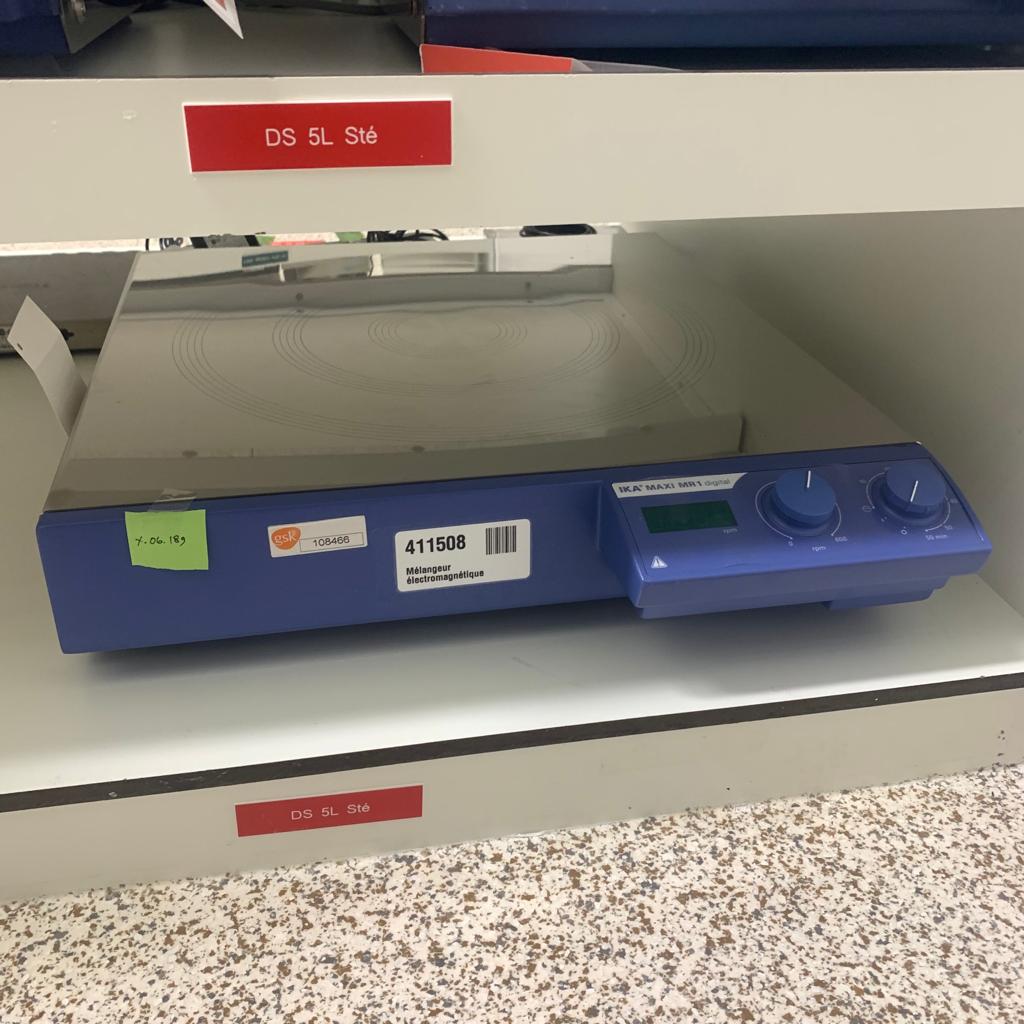 Used Magnetic Stirrer - Ika - Midi MR 1 D - X.06.189