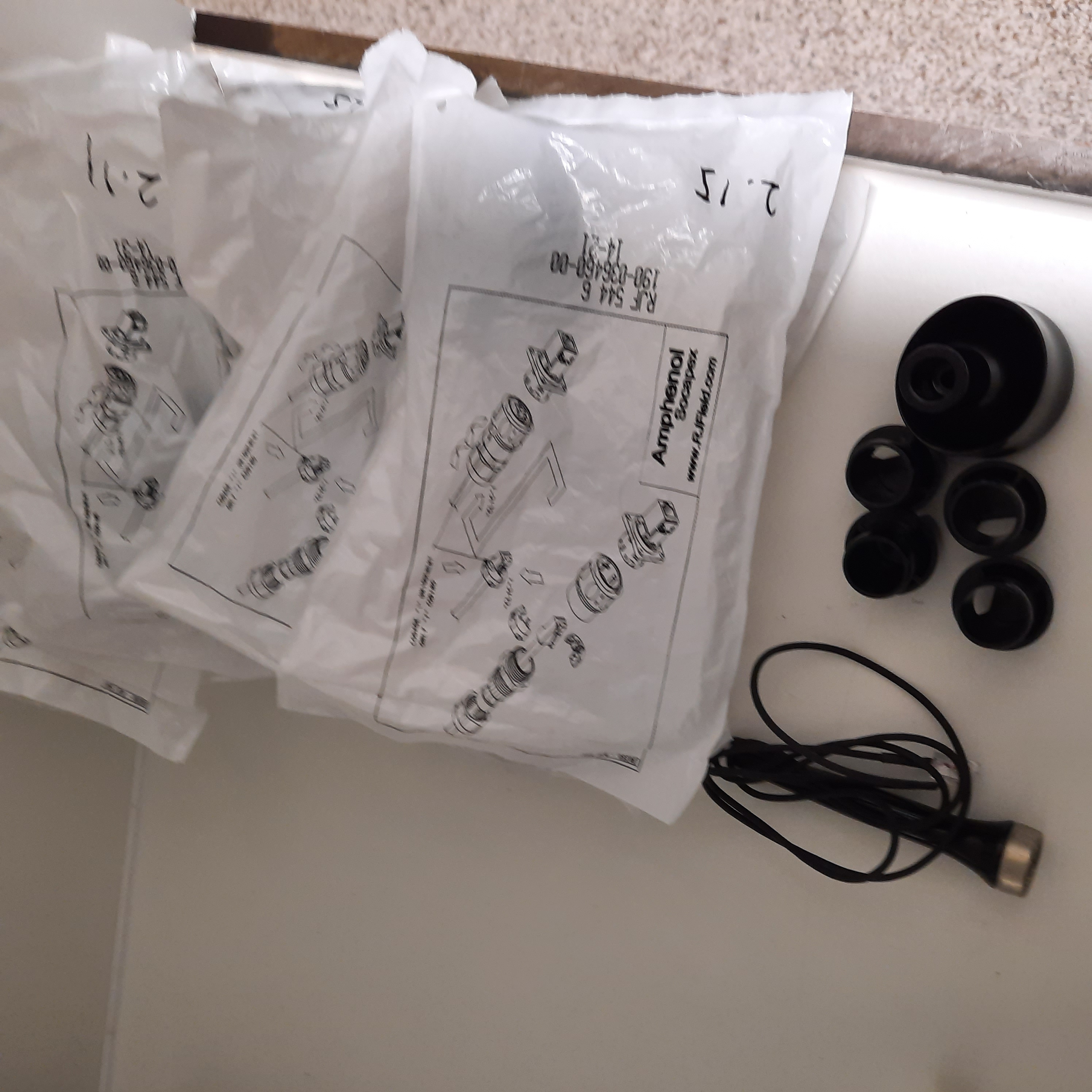 Used 6 Bags/Pack Of Lasair III Particle Counter Spareparts - X.06.245