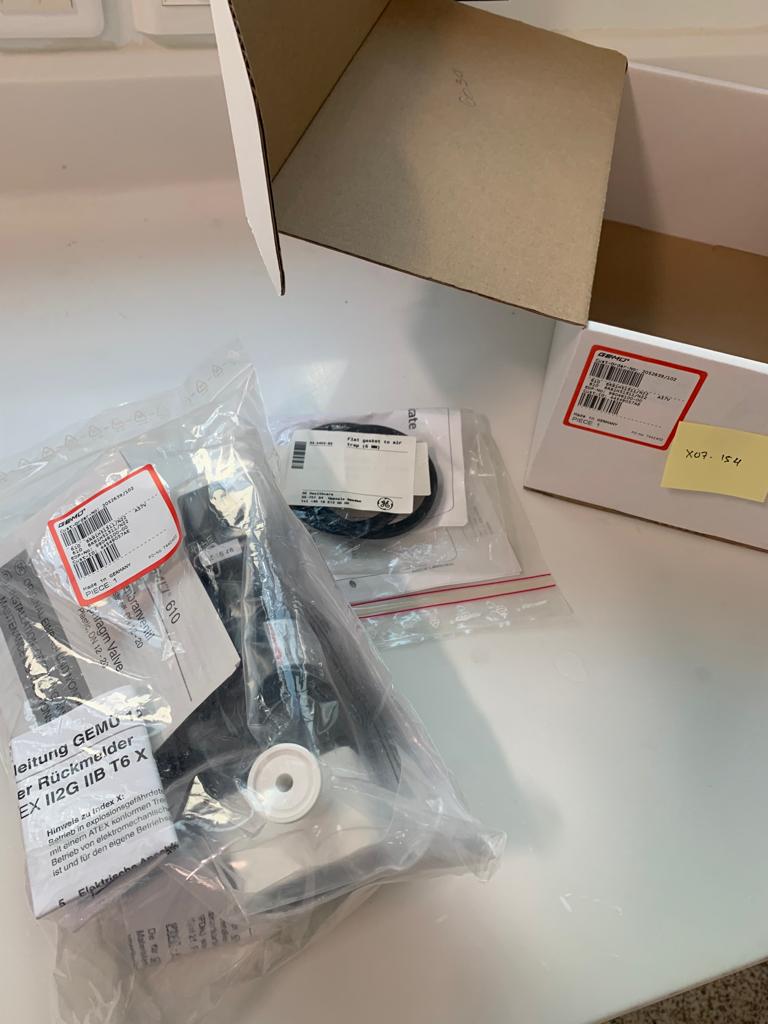 Used Diaphragram Valve - Gemu - X07.154