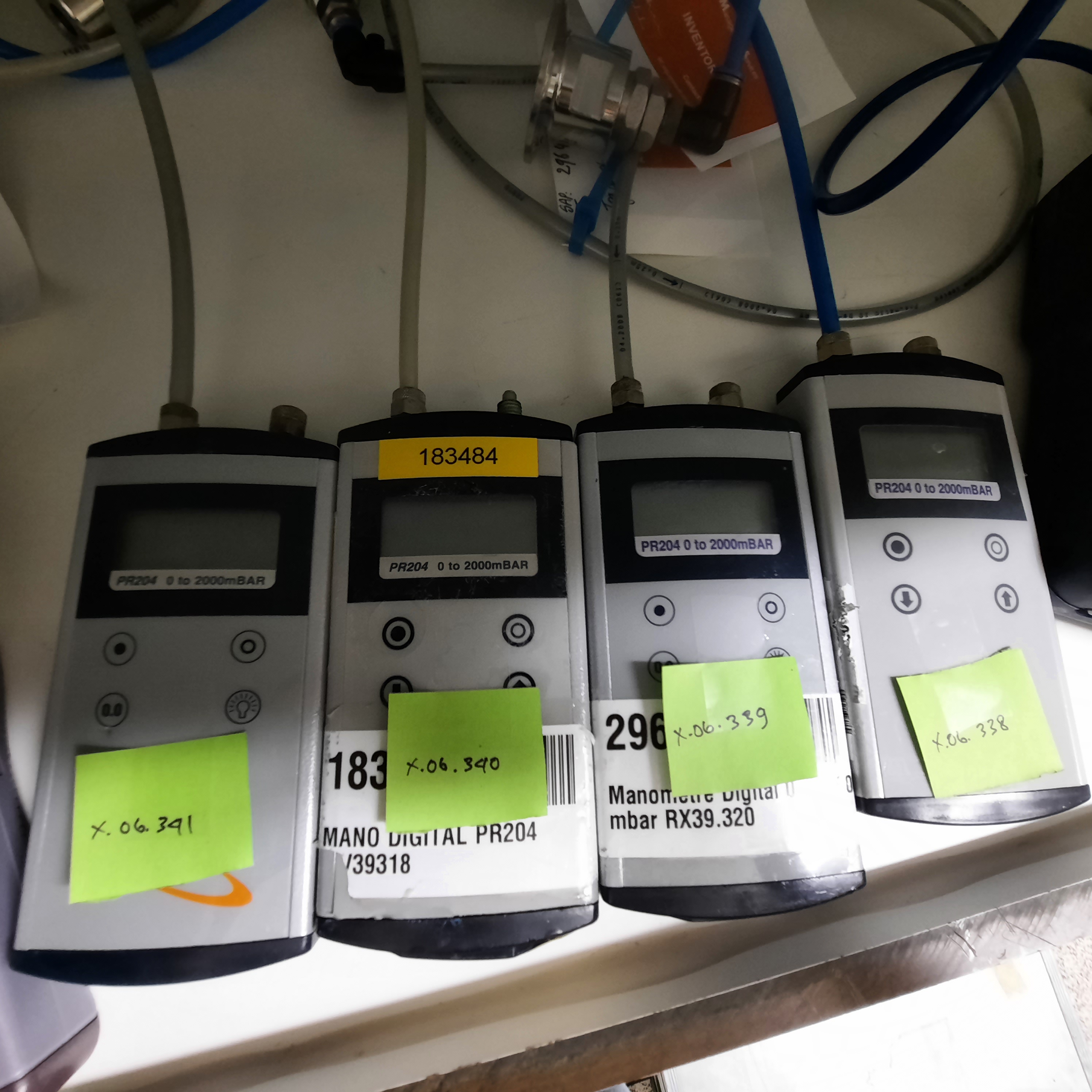 Used Manometer Digital - X.06.338-X.06.341