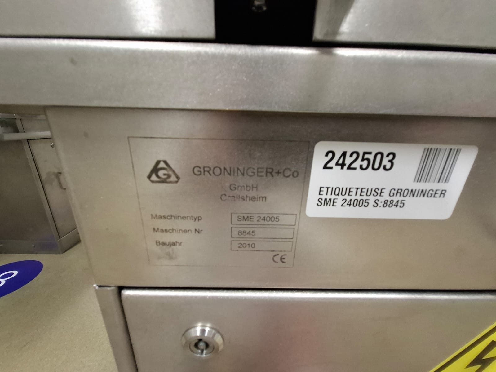 Used Inspection Machine For Syringe - Groninger - WA004