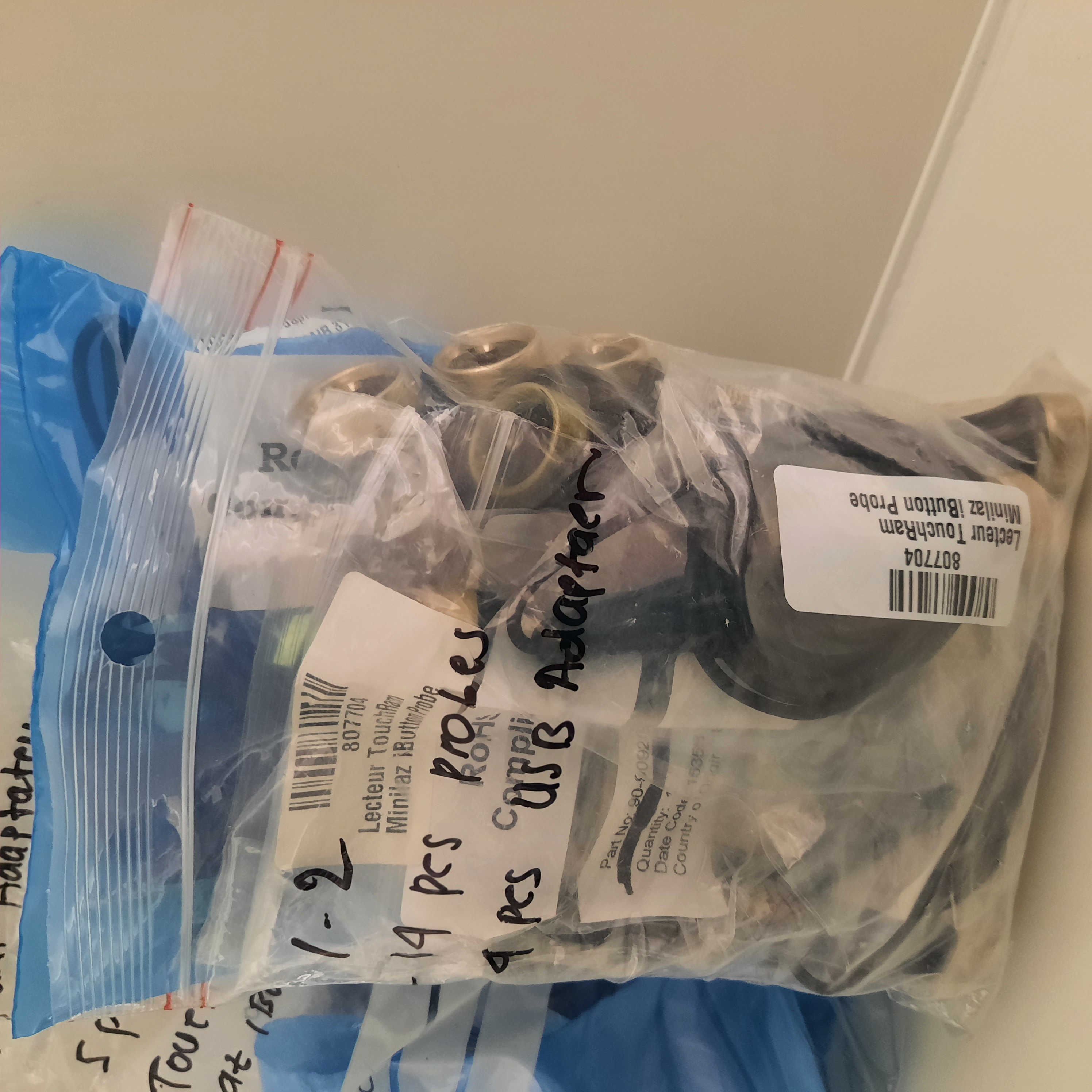 Used 6 Bags/Pack Of Lasair III Particle Counter Spareparts - X.06.245