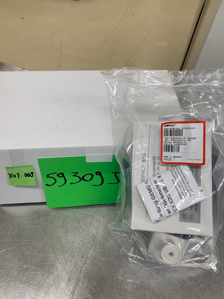 Used Diaphragm Valve - Gemu - X07.008