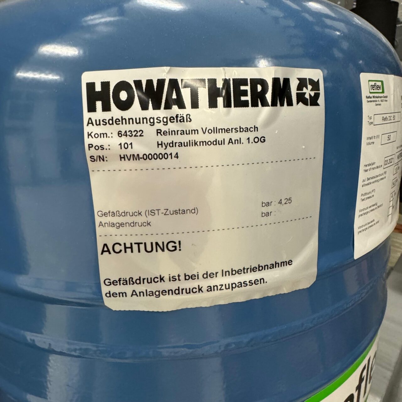 Used Air Handling Unit HVAC - Howatherm - BTH216