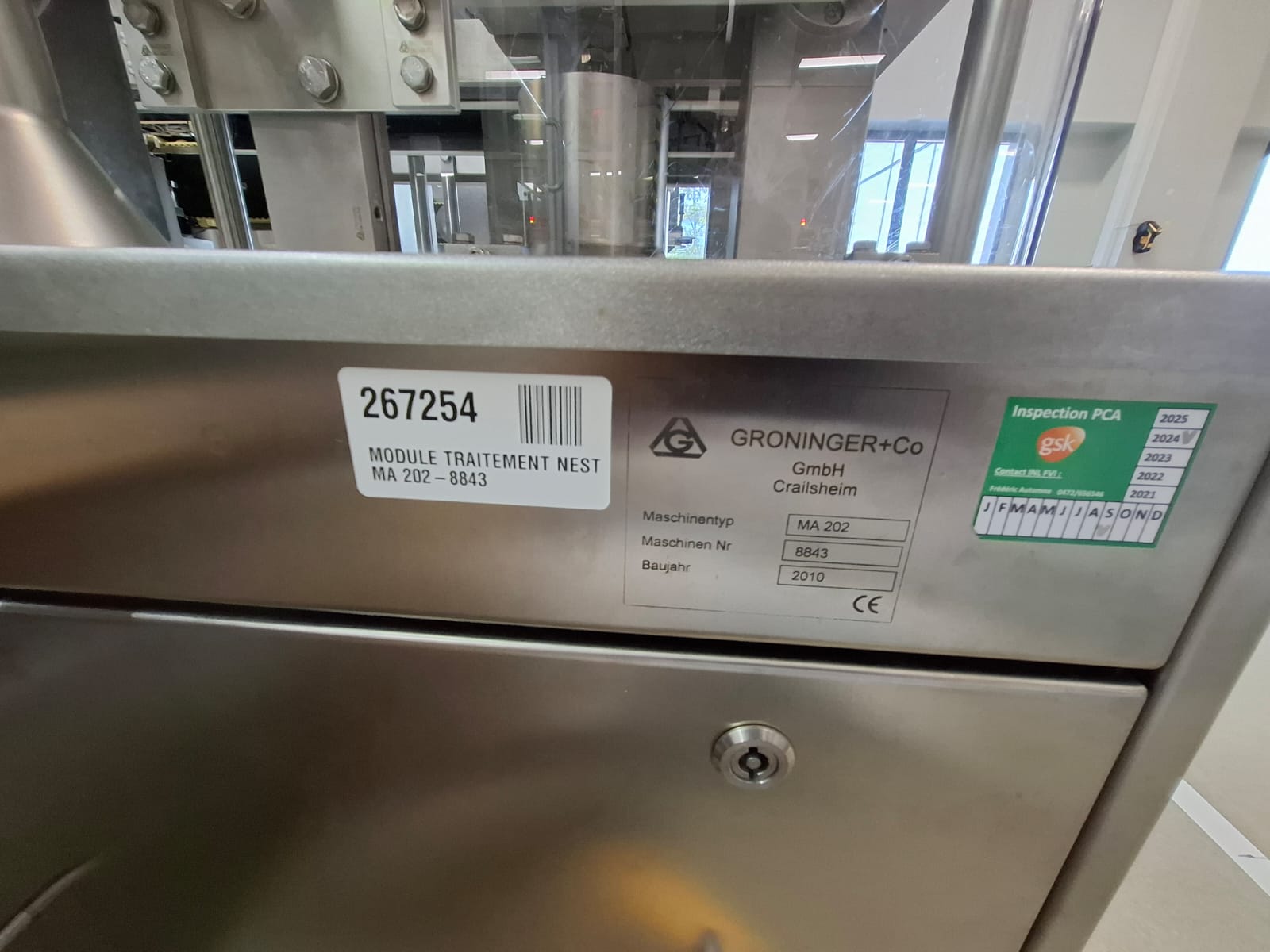 Used Inspection Machine For Syringe - Groninger - WA004