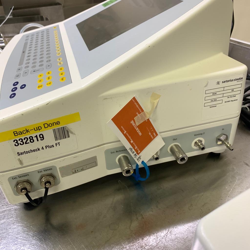 Used Filter Integrity Tester - Sartorius - Sartocheck 4 Plus - 39.1A.039.GR