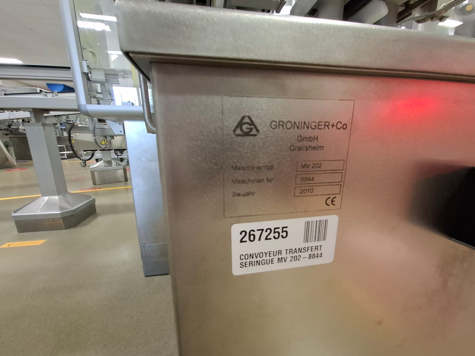Used Inspection Machine For Syringe - Groninger - WA004