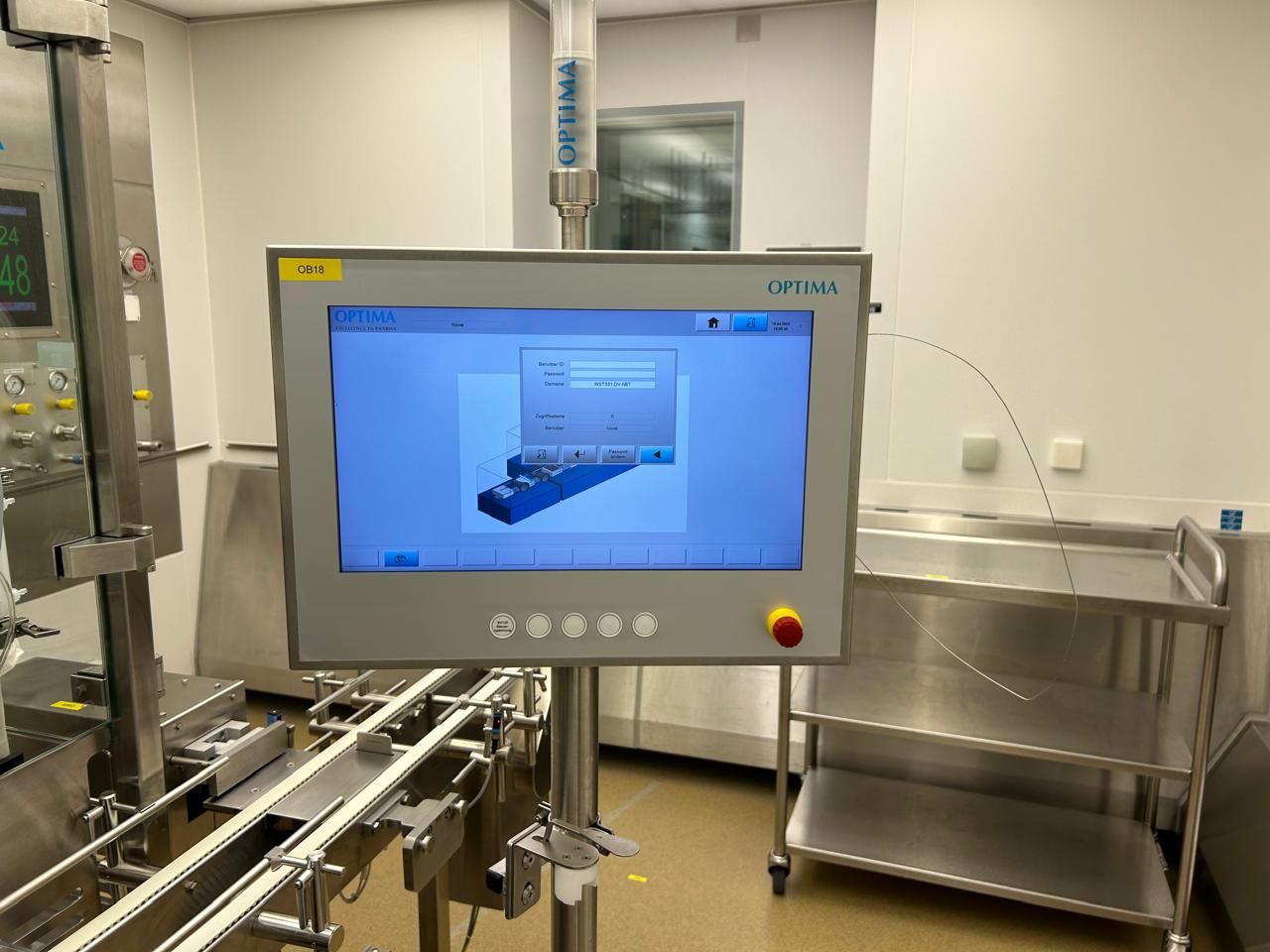 Used Syringe, Cartridge and Vial Filling line - Optima - SV125