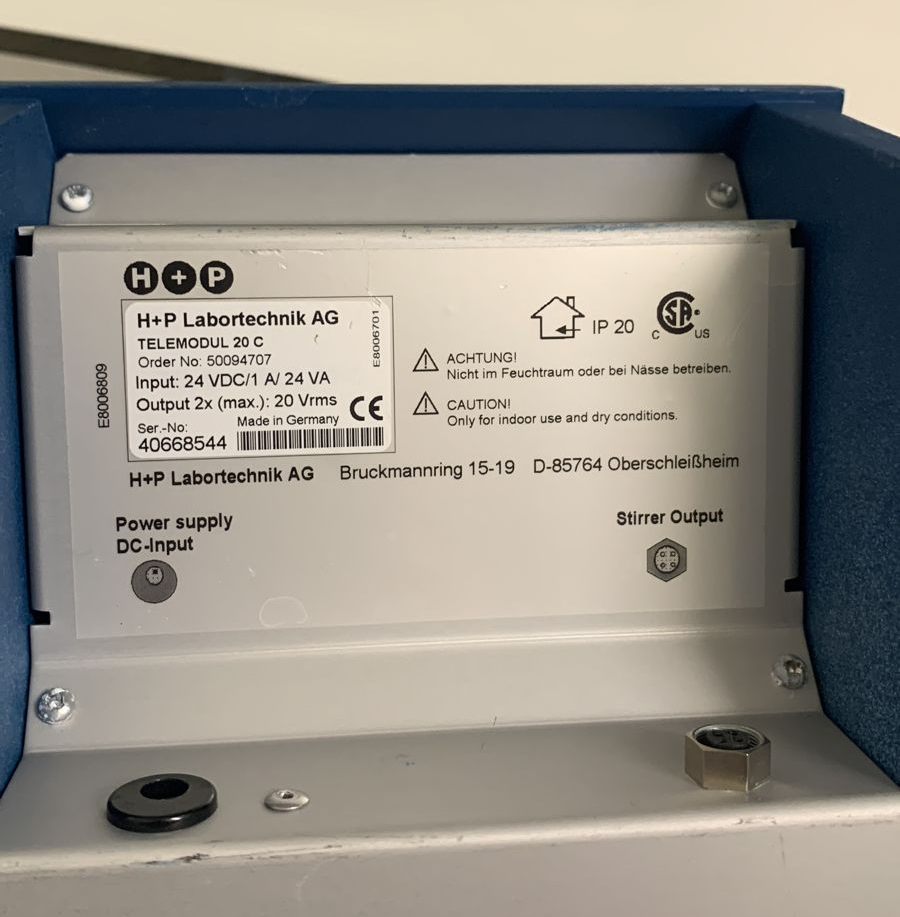 Used Magnetic Stirrer - H+P Labortechnik - Telemodul 20 C - 59.06.163.GR, 59.06.165.GR