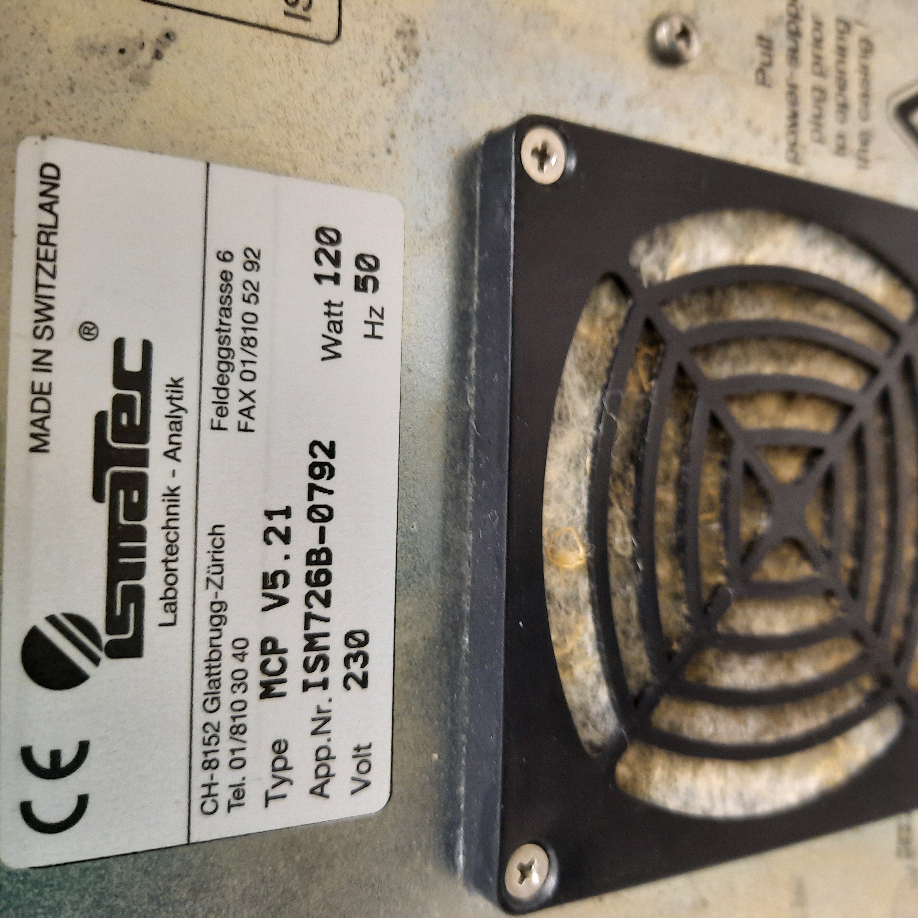 Used Peristaltic Pump - Ismatec - X.06.229