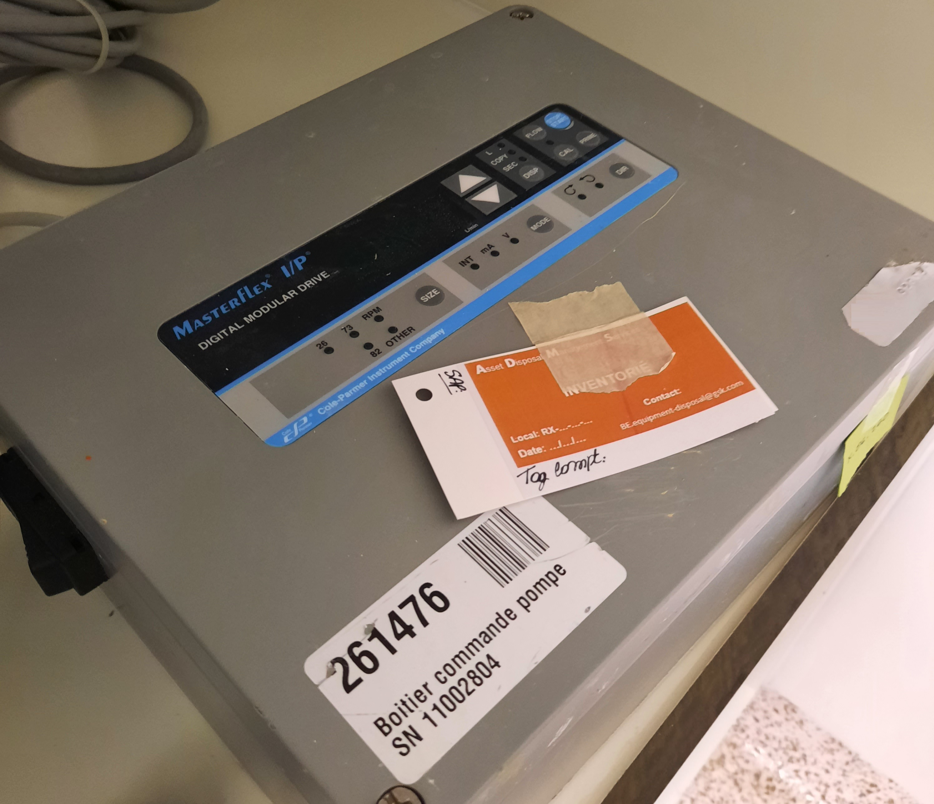 Used Controller - Masterflex - 7592-95 - 59.06.257.GR-59.06.260.GR