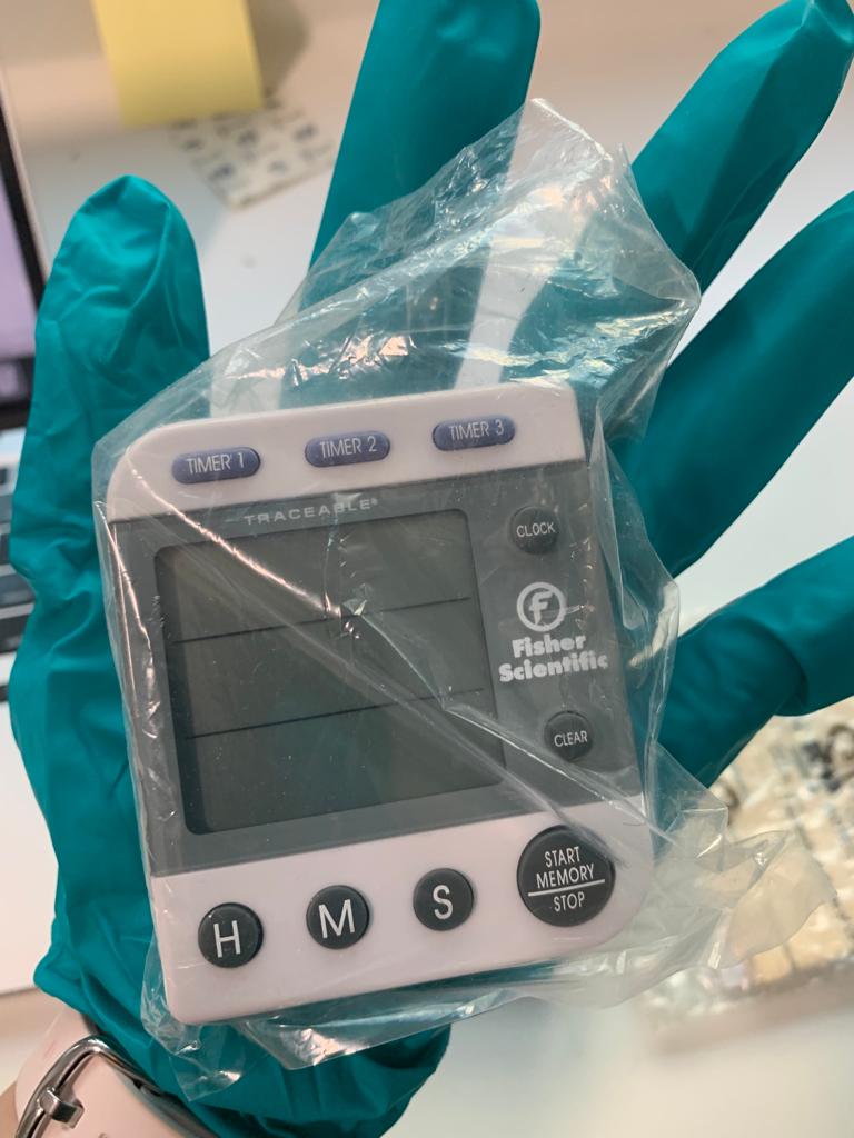 Used Traceable Three-Line Alarm Timer - Fisher Scientific -  X07.149