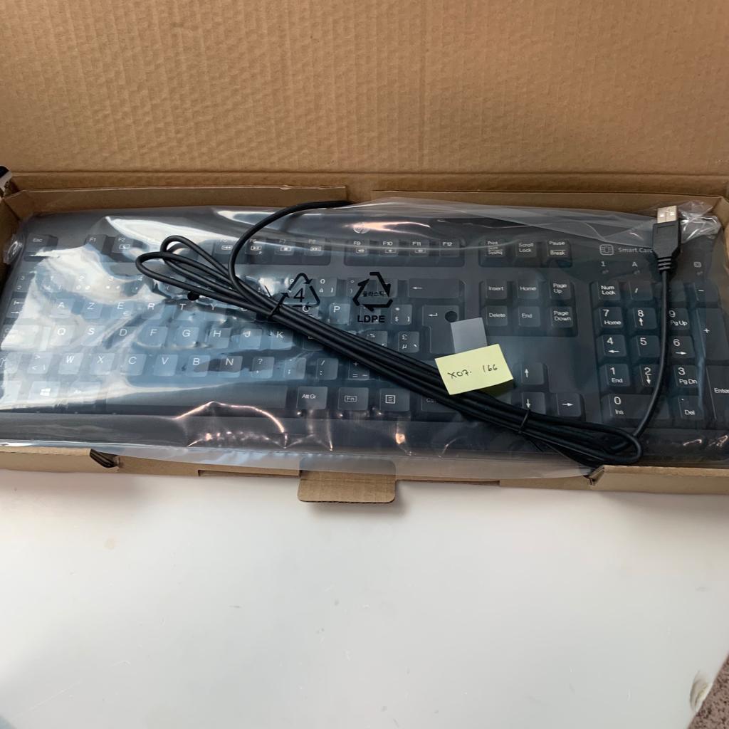 Used Keyboard HP Smartcard USB CCID KB ME - X07.166