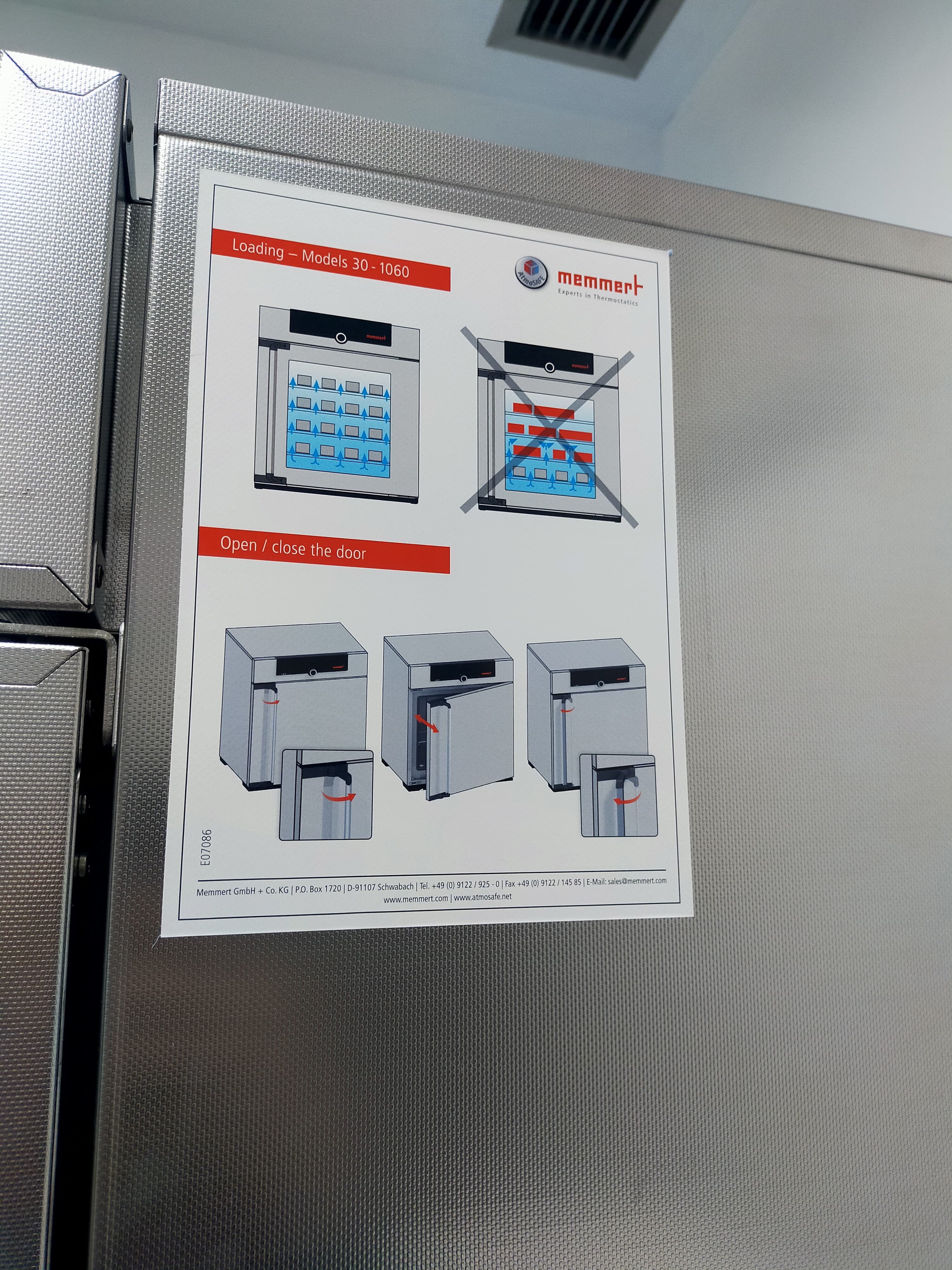 Used Incubator - Memmert - IN160 - LC0227