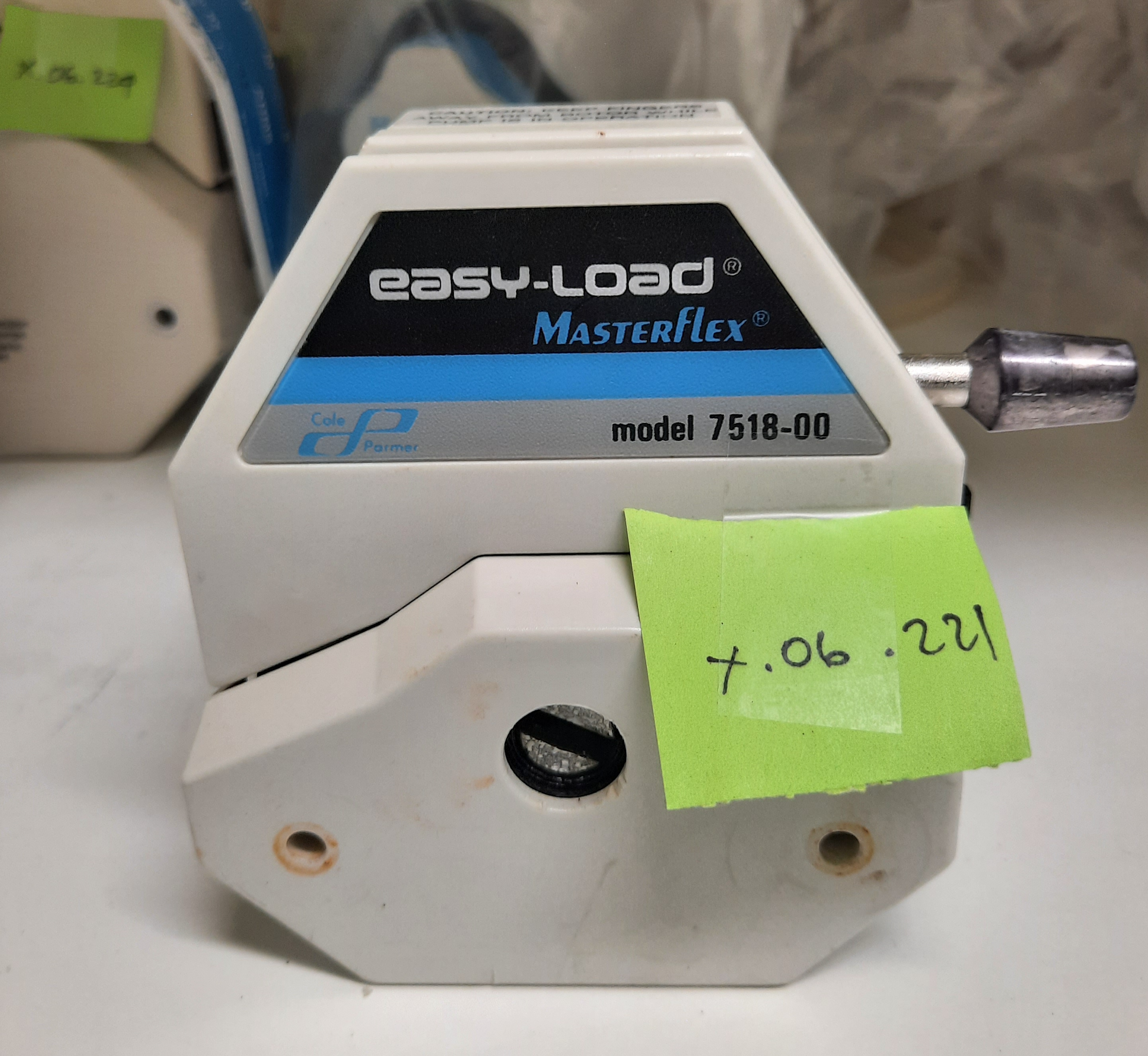 Used Peristaltic Pump Head - Masterflex I/P - 7518-00 - 59.06.221.GR