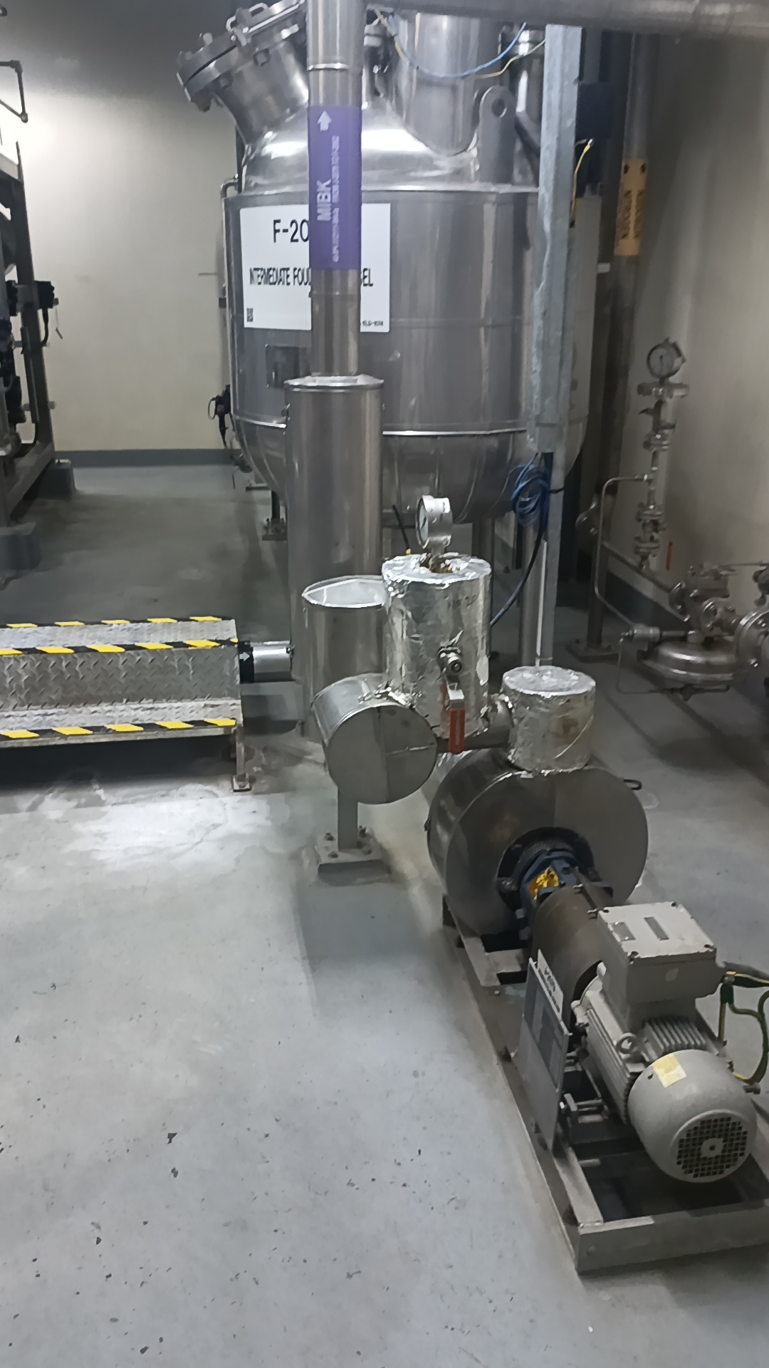 Used Intermediate Foul MIBK Vessel - Shanghai Morimatsu - SG083