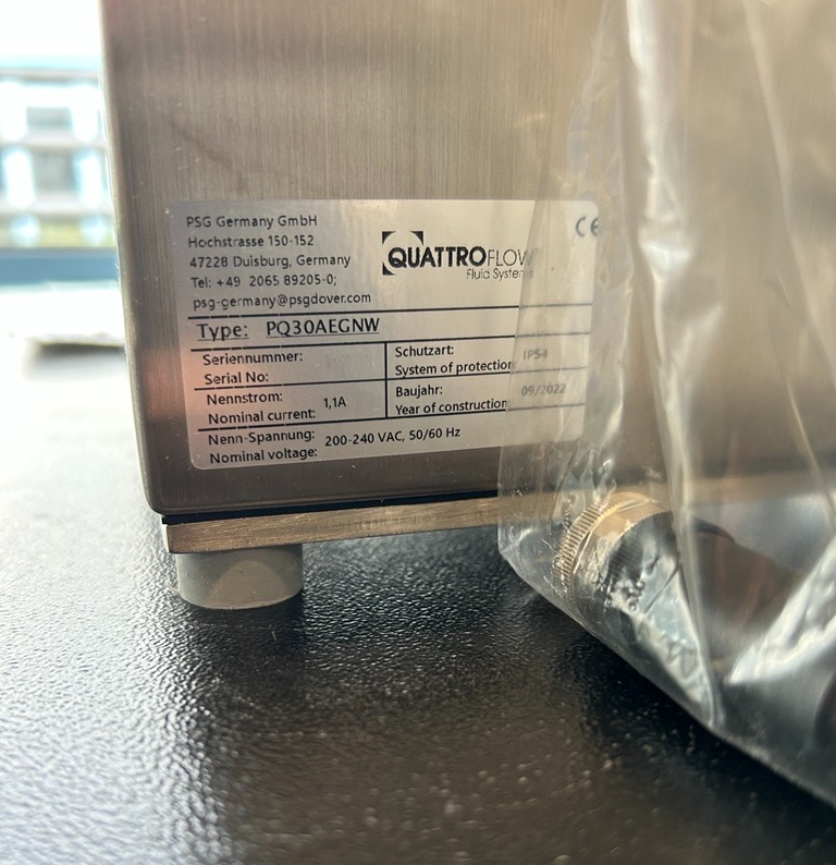 Used Pump - PSG Germany - Quattroflow PQ30AEGNW - BTH147