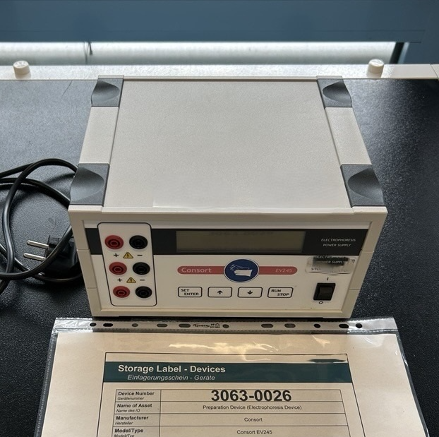 Used Electrophoresis Device - Consort - EV245 - BTH178, BTH179