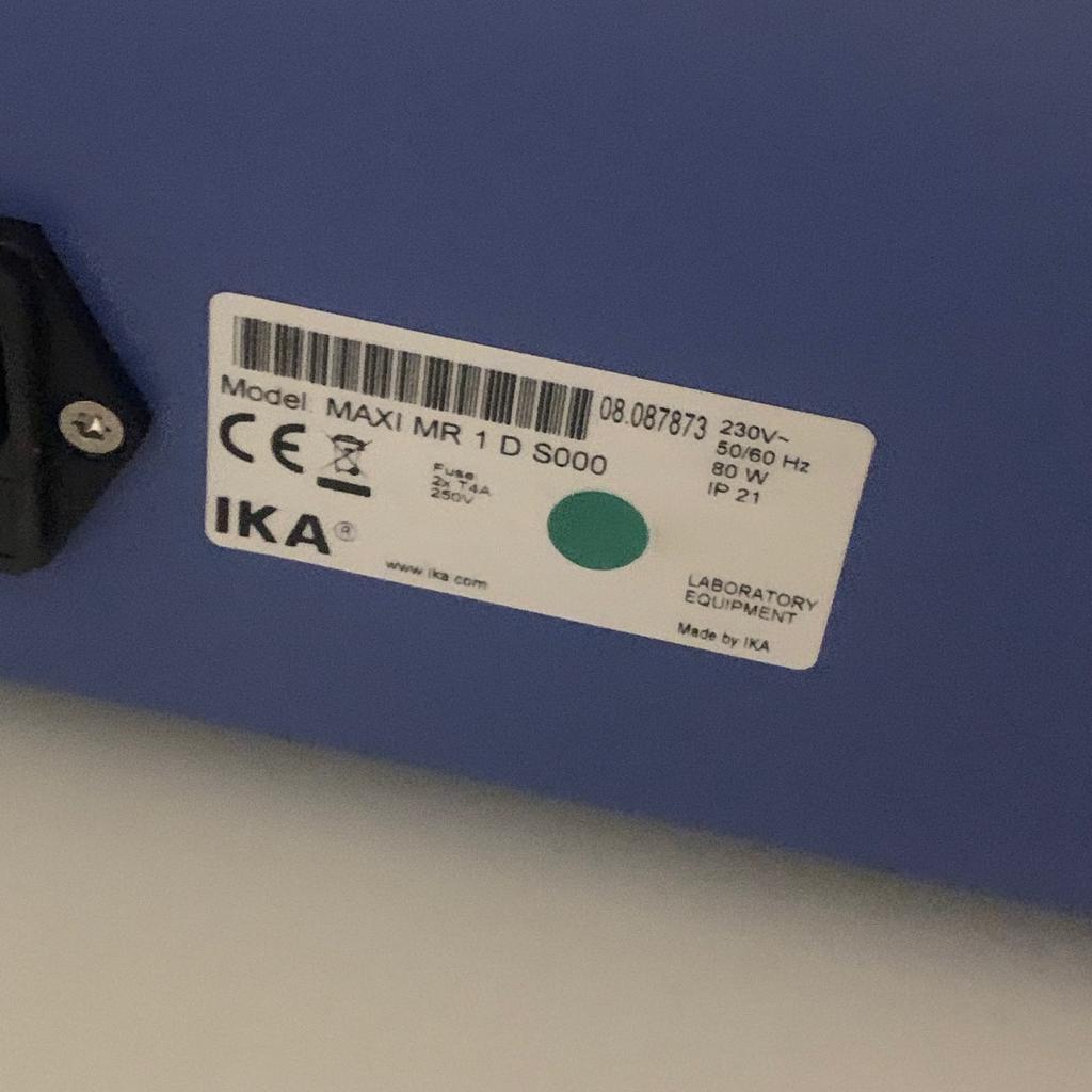 Used Magnetic Stirrer - IKA - Midi MR 1 D - 59.06.189.GR