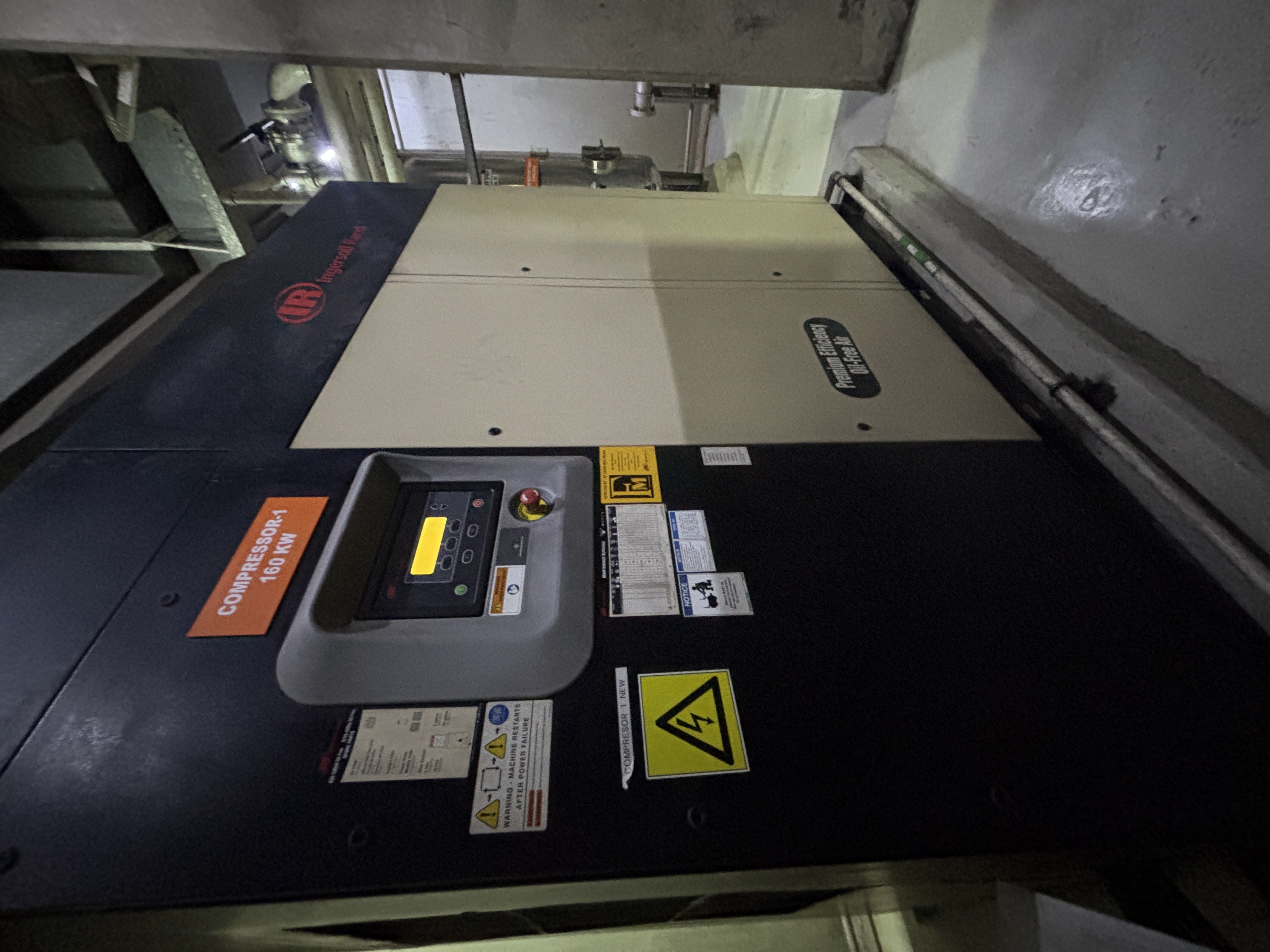 Used Compressor - Ingersoll-Rand - IRN160K-Of A Rotary - LC0181