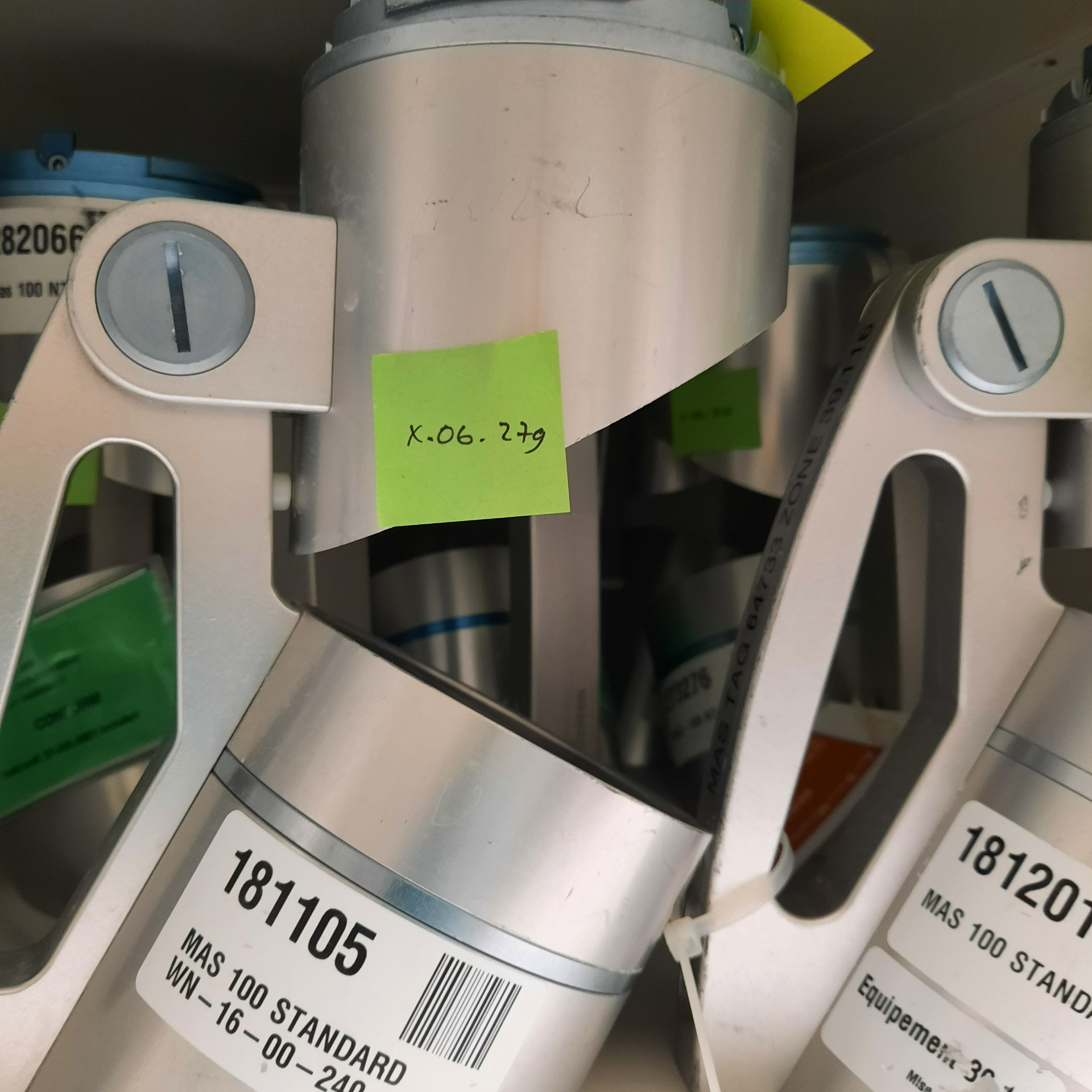 Used Microbiological Air Sampler - Merck Mass 100 - X.06.275-X.06.280