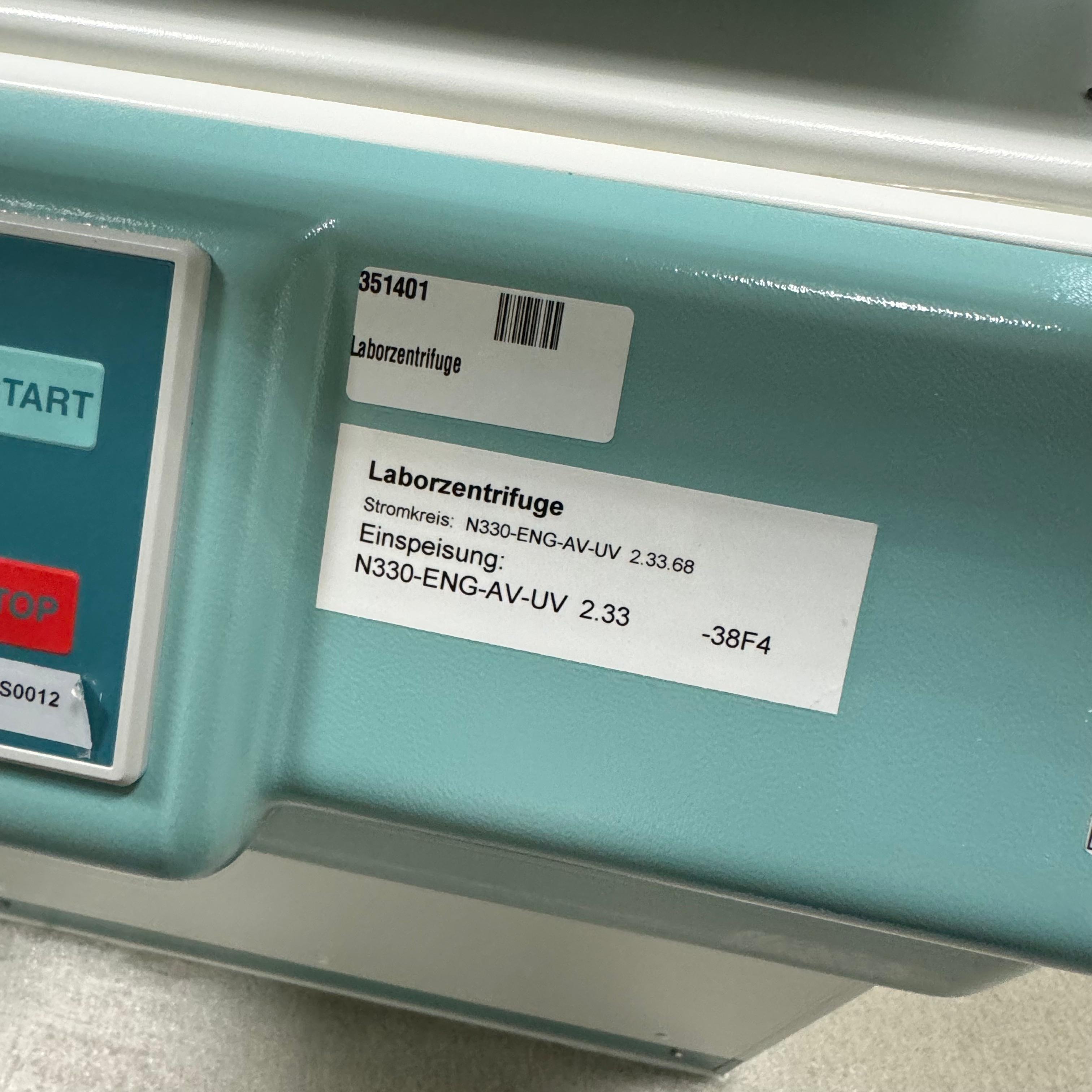 Used Laboratory Centrifuge - Hettich - 5005-80 - GR025-GR026