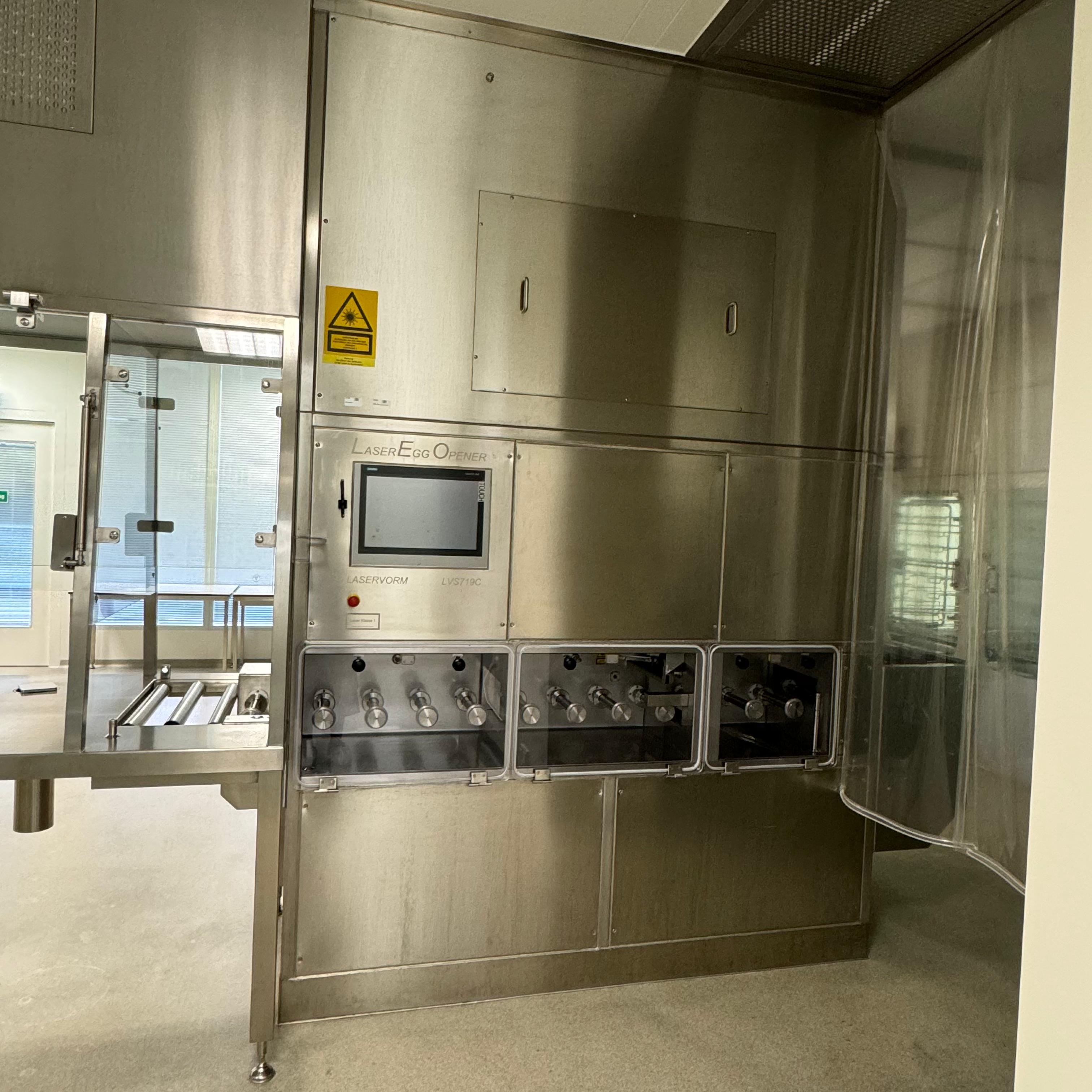 Used Egg Candling unit - Laservorm - GR015