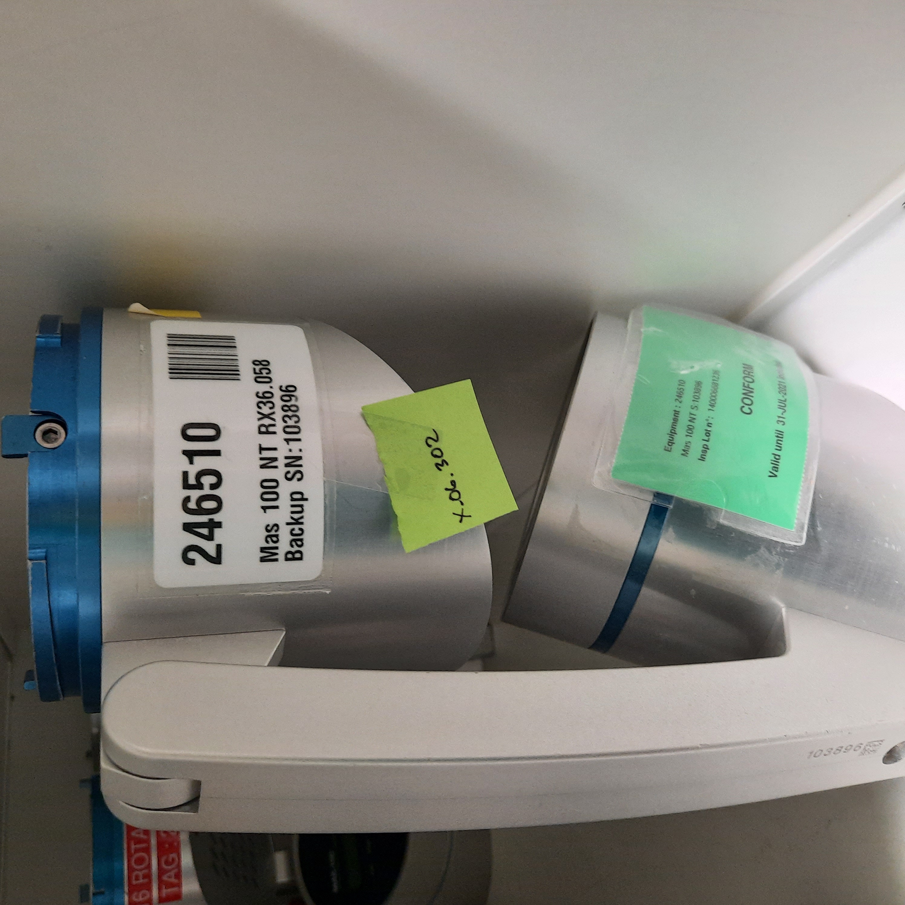 Used Microbiological Air Sampler - Merck Mass 100 NT - X.06.299-X.06.316