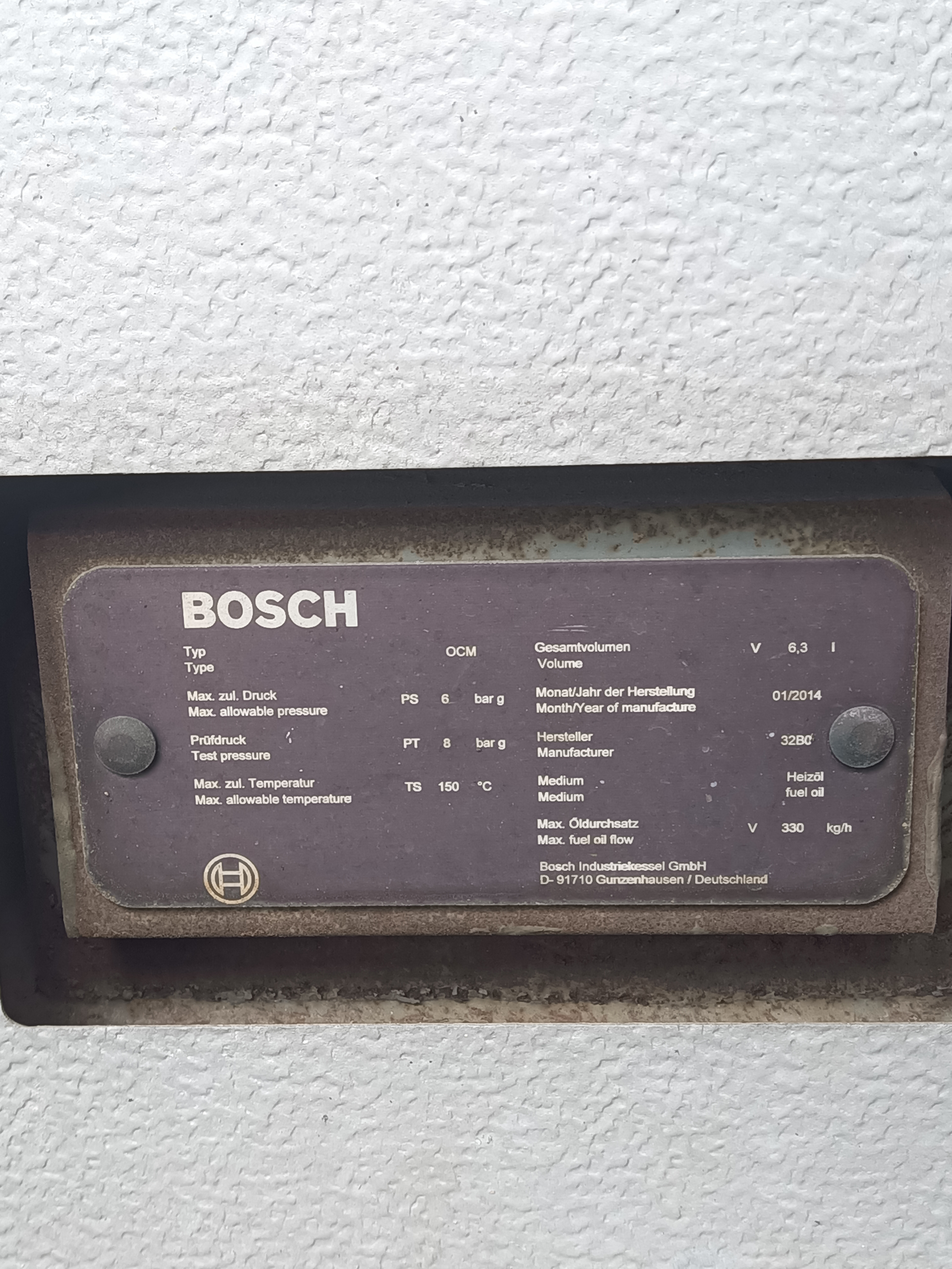Used Boiler - Bosch - Ul-S 3200 - SG062