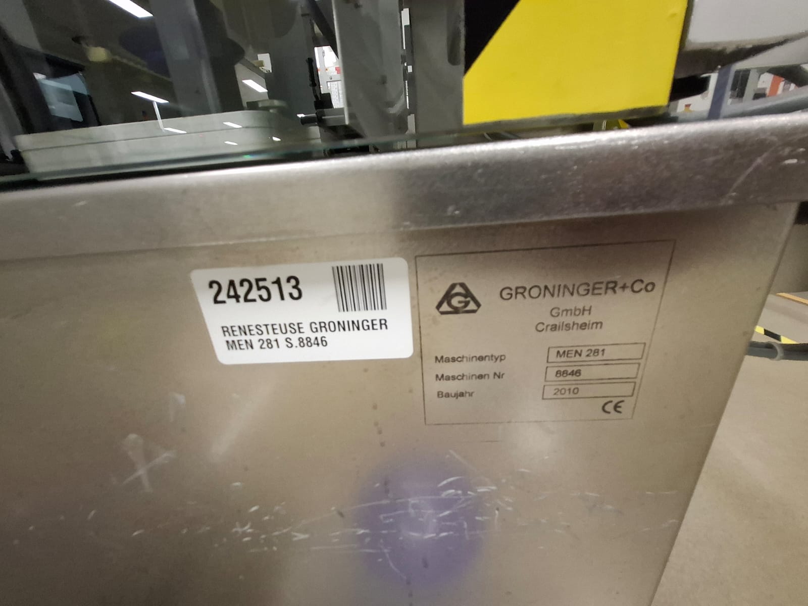 Used Inspection Machine For Syringe - Groninger - WA004