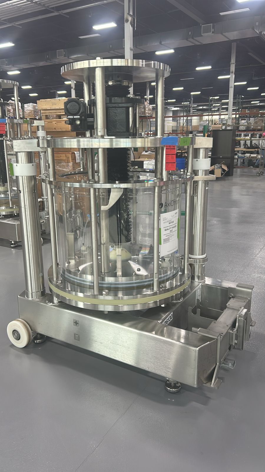 Used Chromatography Column - Ge Healthcare - Axichrom 800/300 - C-26130