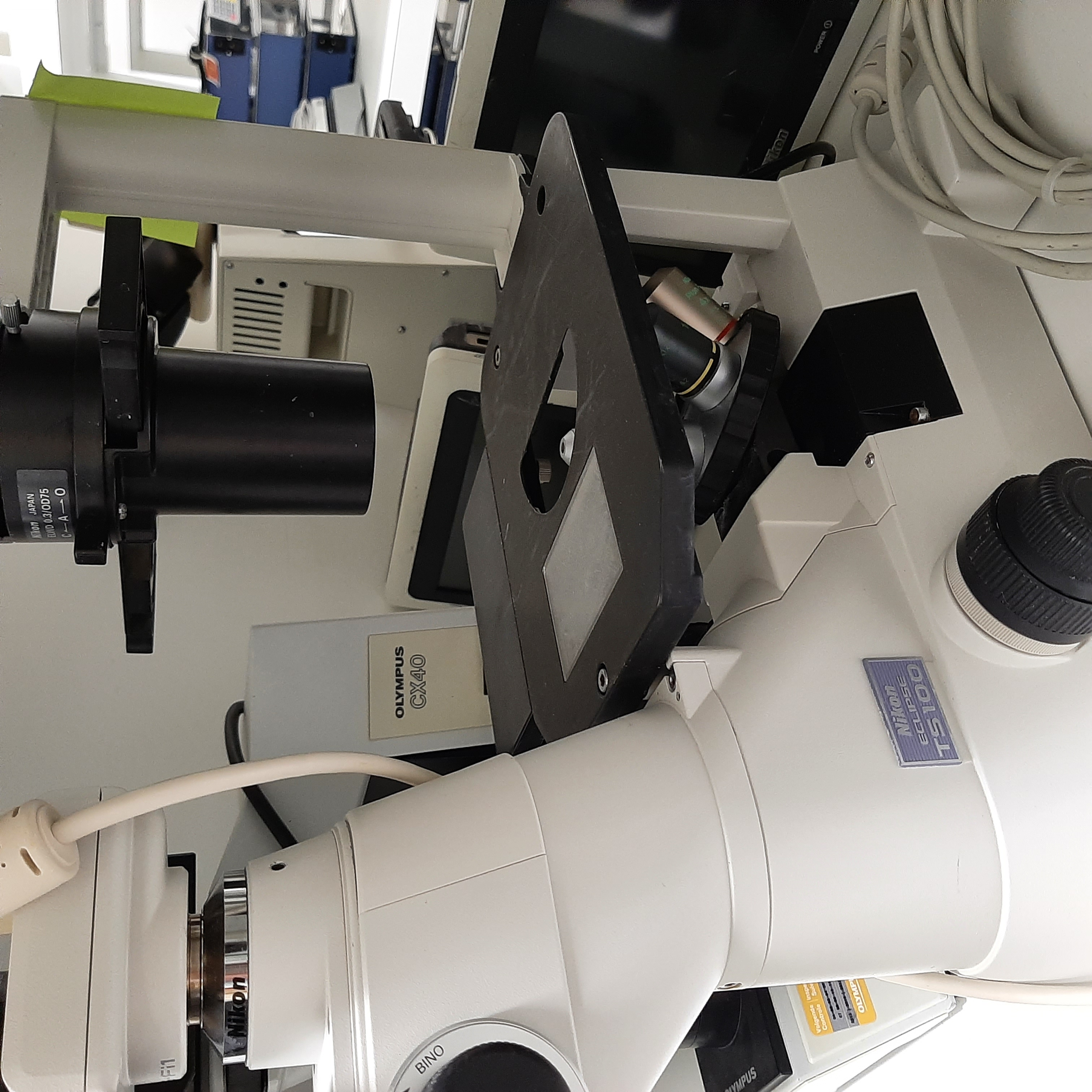 Used Microscope - Nikon - TS100 - 59.06.105.GR-59.06.106.GR