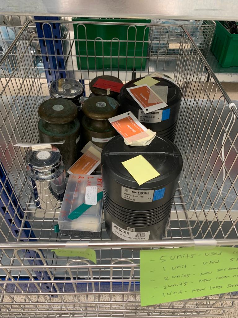 Used Calibration Weight - X07.071