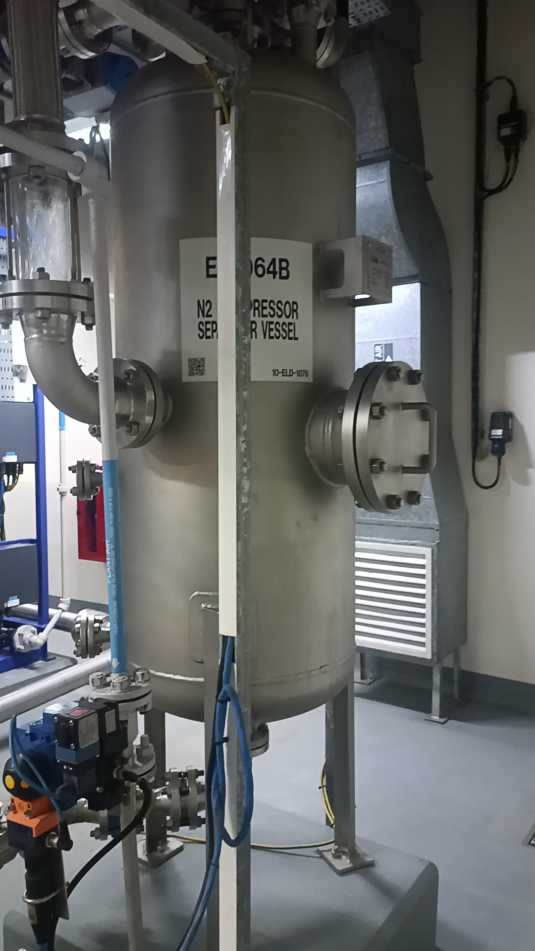 Used N2 Compressor Preseparator Vessel - Harald Uebers - SG067 