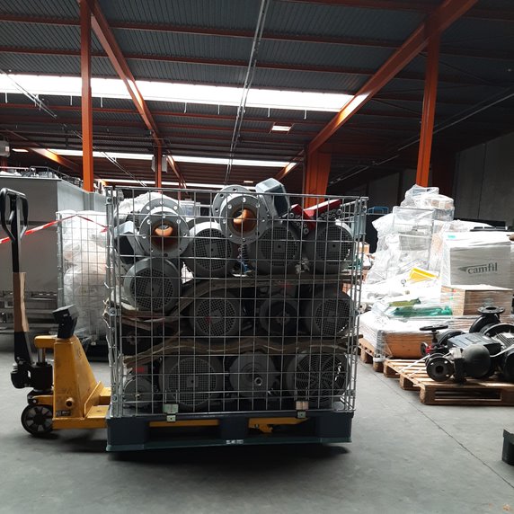 Used Motors with flange - RX.77.65