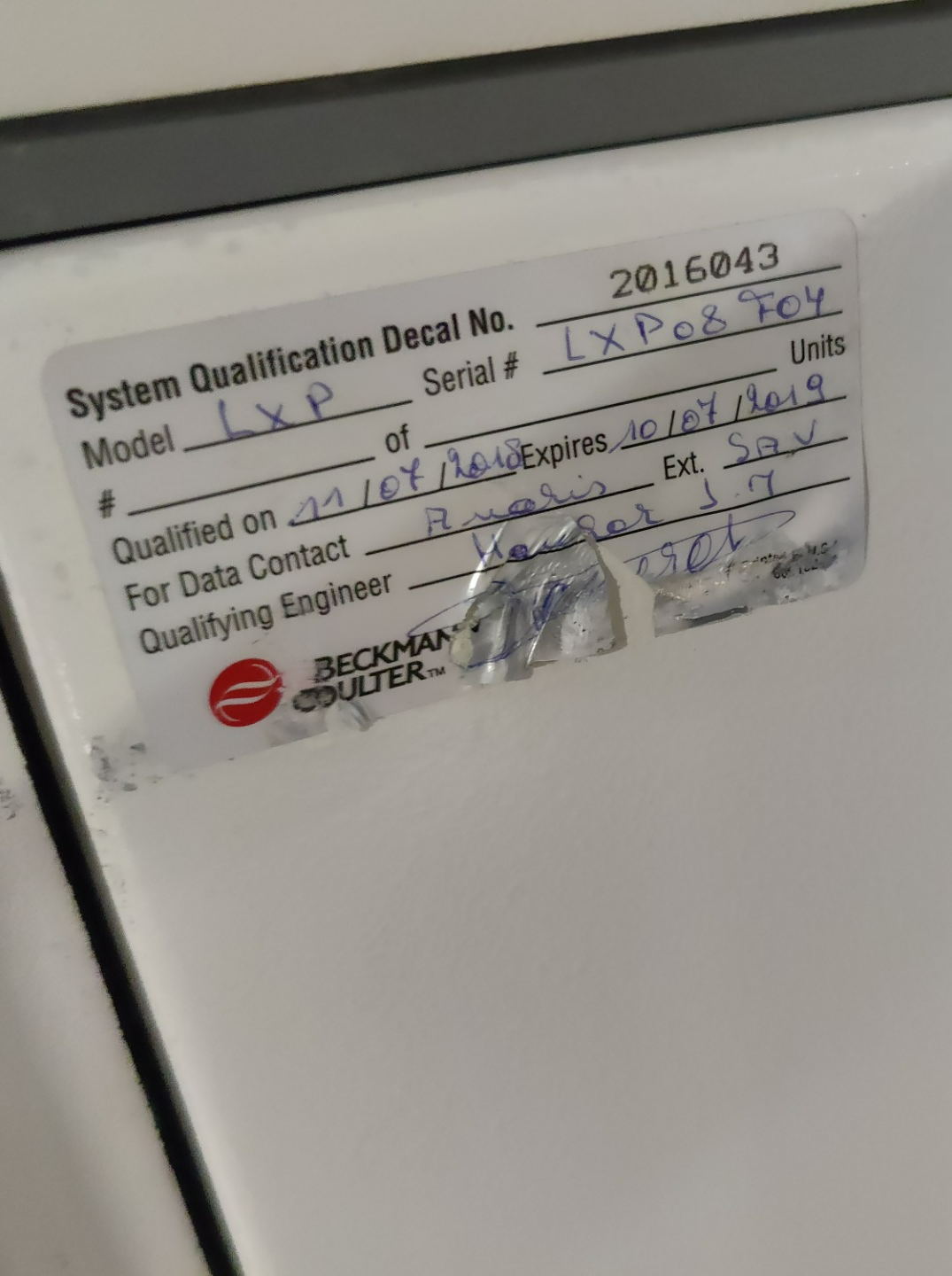 Used Ultracentrifuge - Beckman Coulter - Optima L-80 XP - DK2421