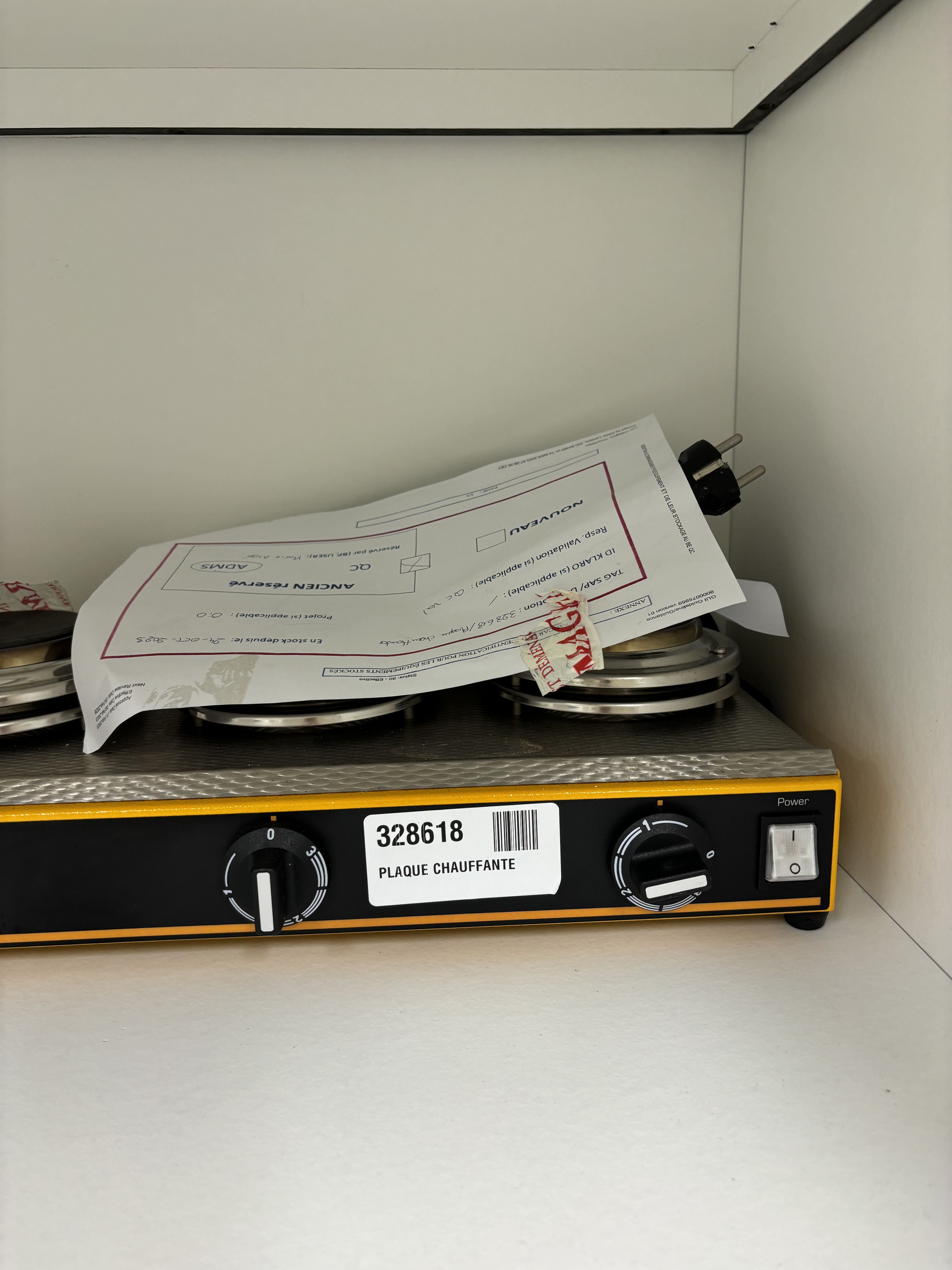 Used Hot Plate - 59.19.06