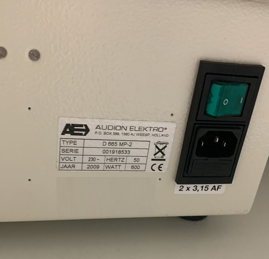 Used Sealing Machine - Audion Elektro - D 665 MP-2 - X.06.145