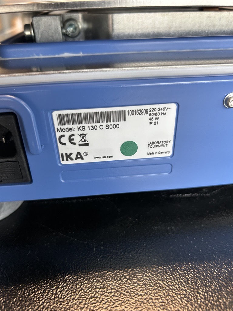 Used Mixing Device (For Vessels >10 ml) - Ika - KS 130 C S000 - BTH154