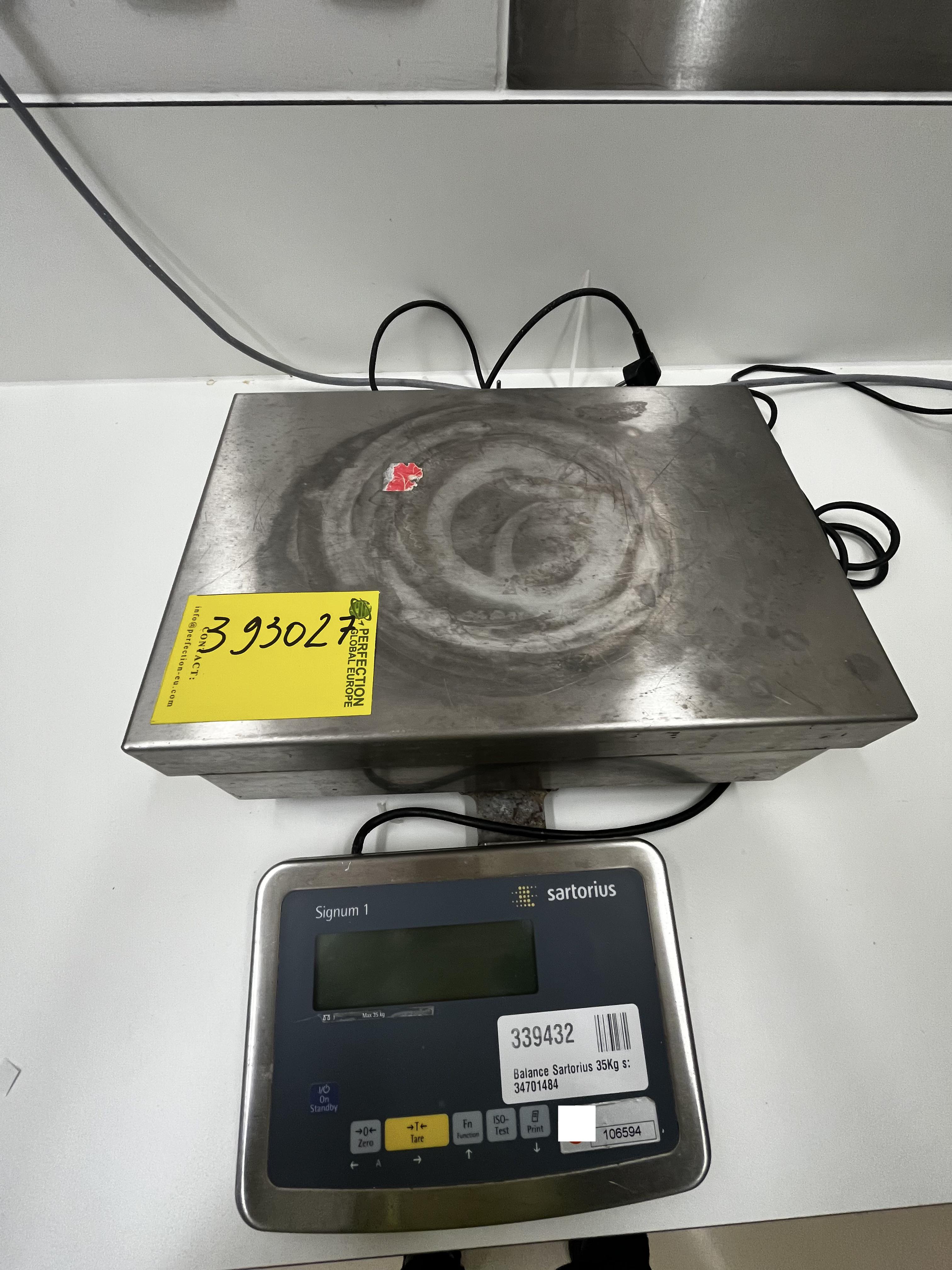 Used Scales 35 Kg - Sartorius - SIWSDCS-1-35-H - 39.03.027.GR