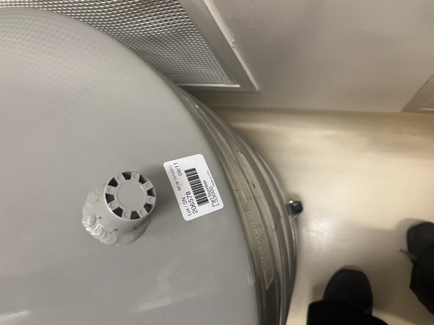 Used Liquid Nitrogen Tank - 36.02.25