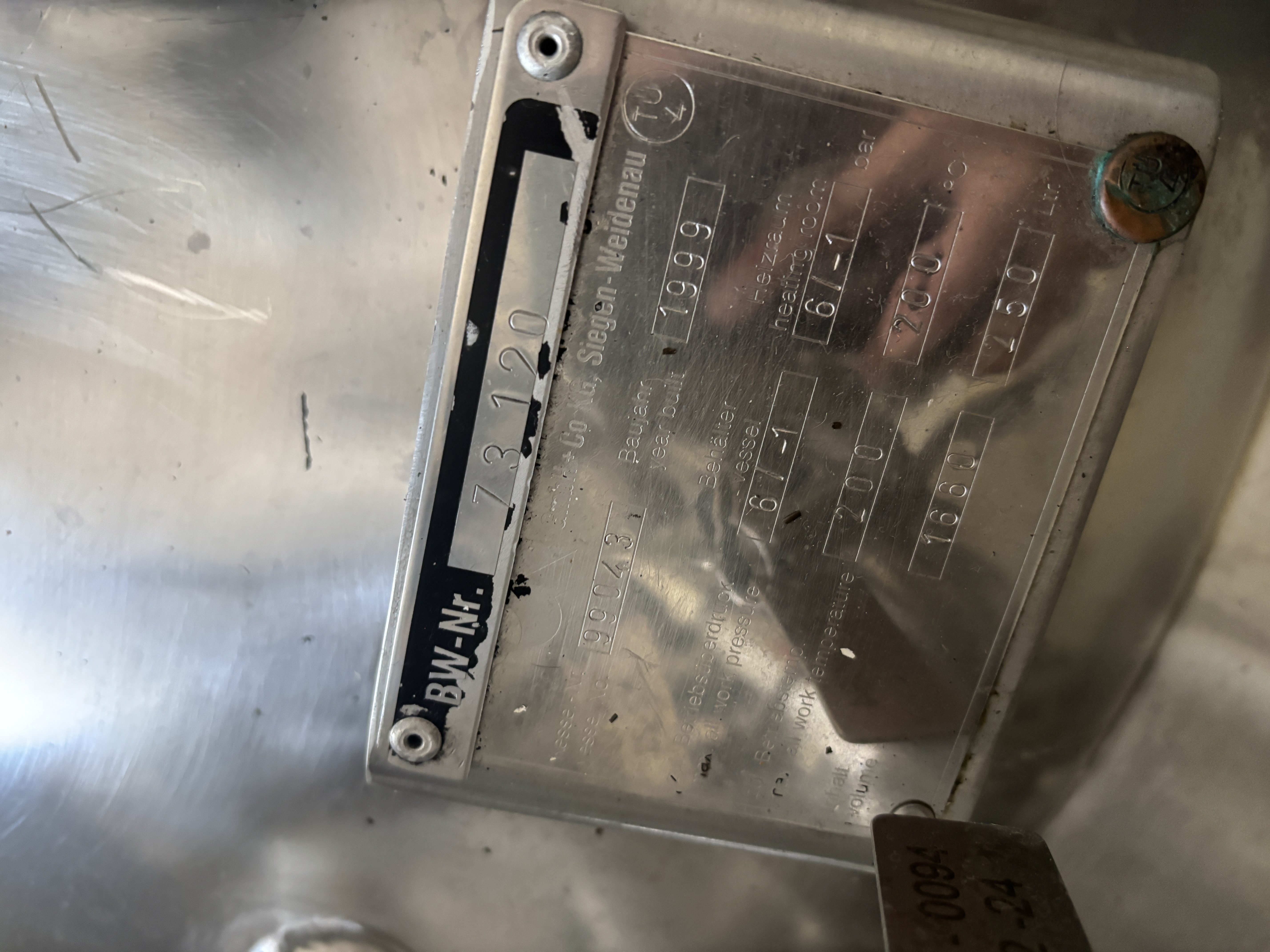 Used Fermentor - Siegen-Weidenau - PS006