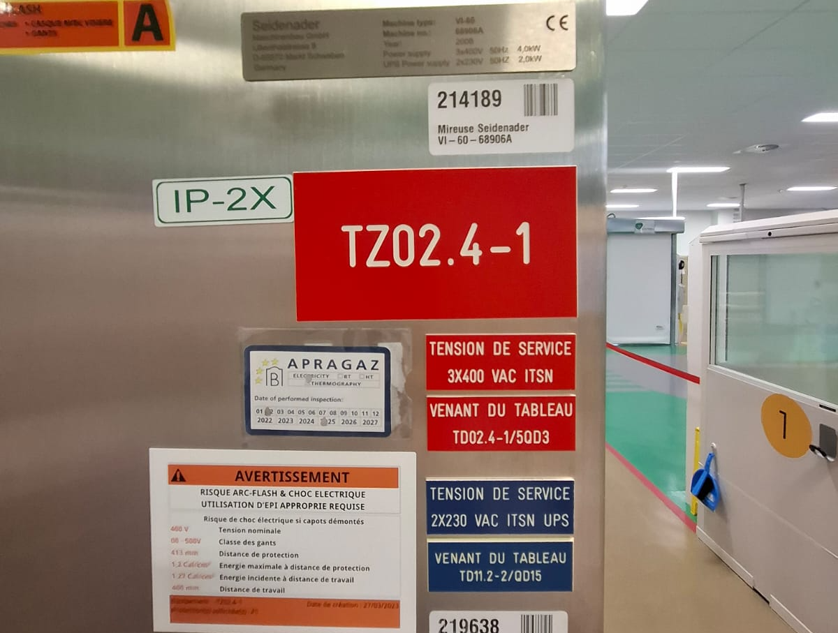 Used Inspection Machine For Vials - Seidenader - VI-60 - WA003