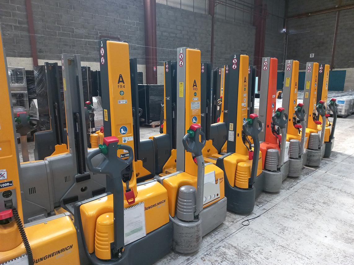 Used Electrical Transpallete-Jungheinrich (several units available)-033.SF