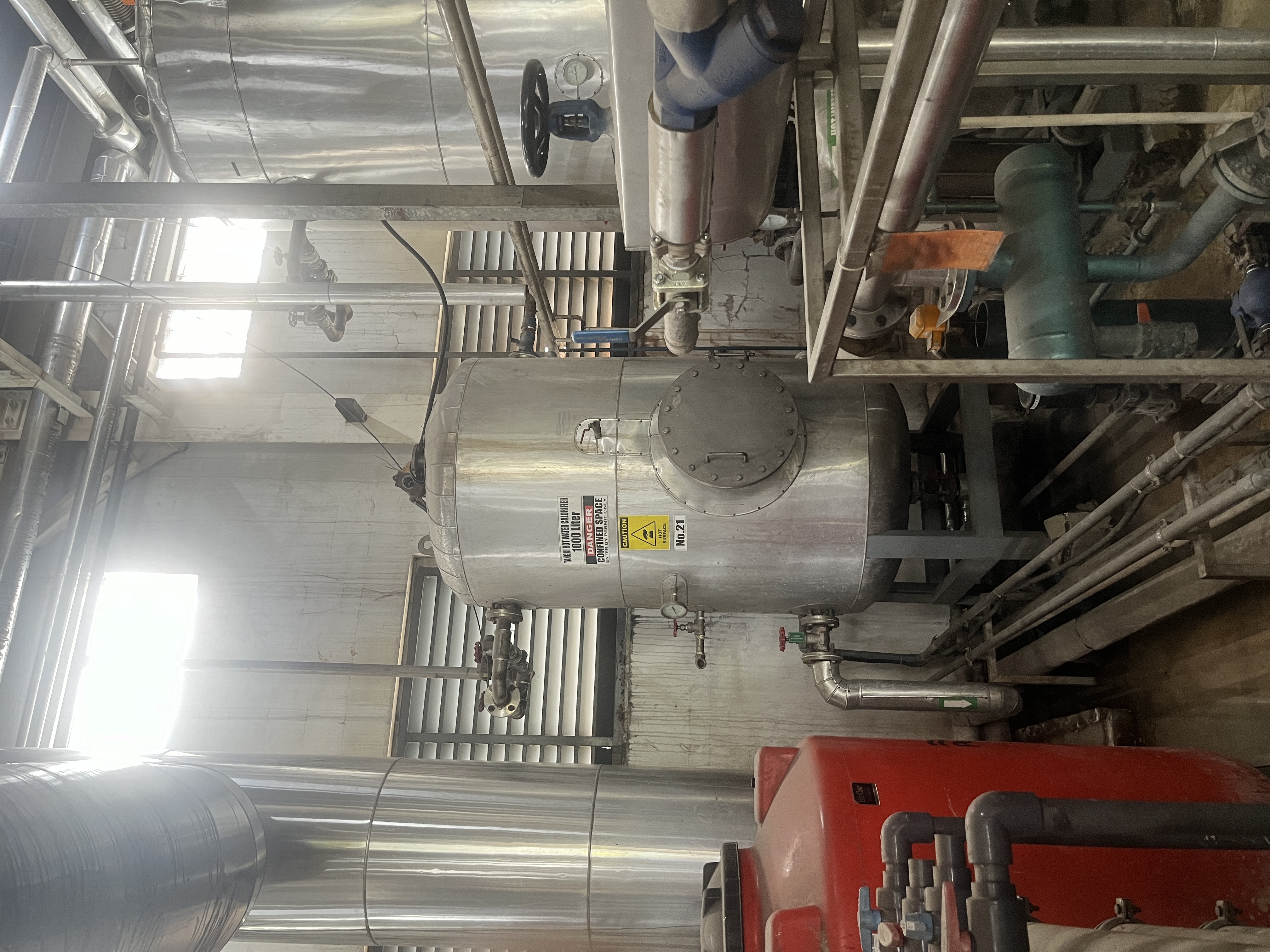 Used Hot Water Tank For HCM DB And Kiln - LC0190